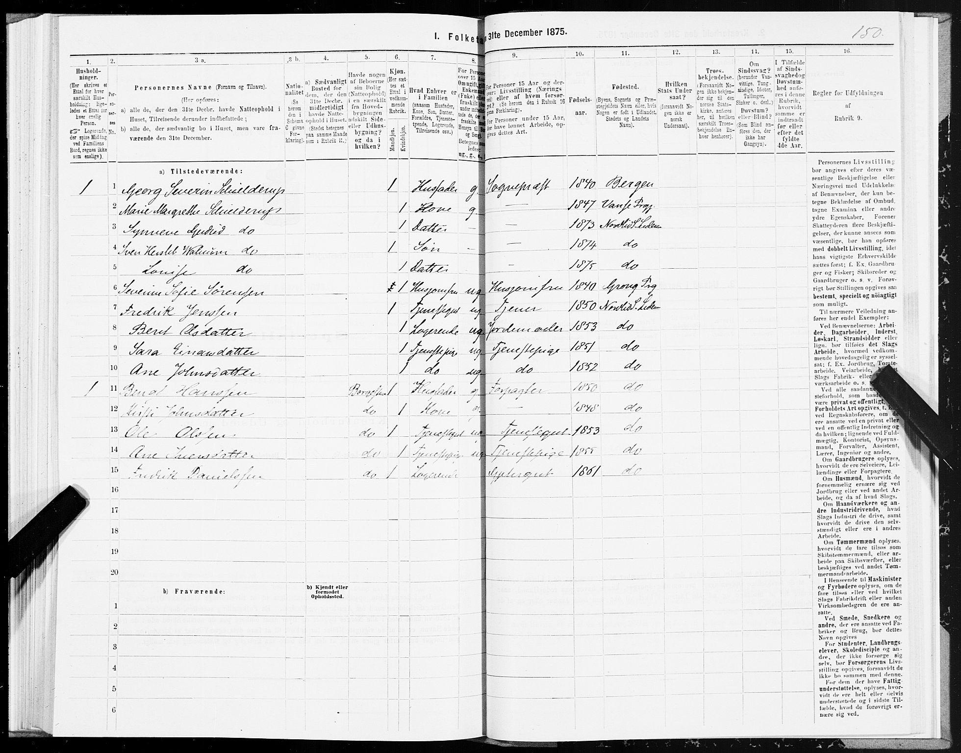 SAT, 1875 census for 1737P Lierne, 1875, p. 1150