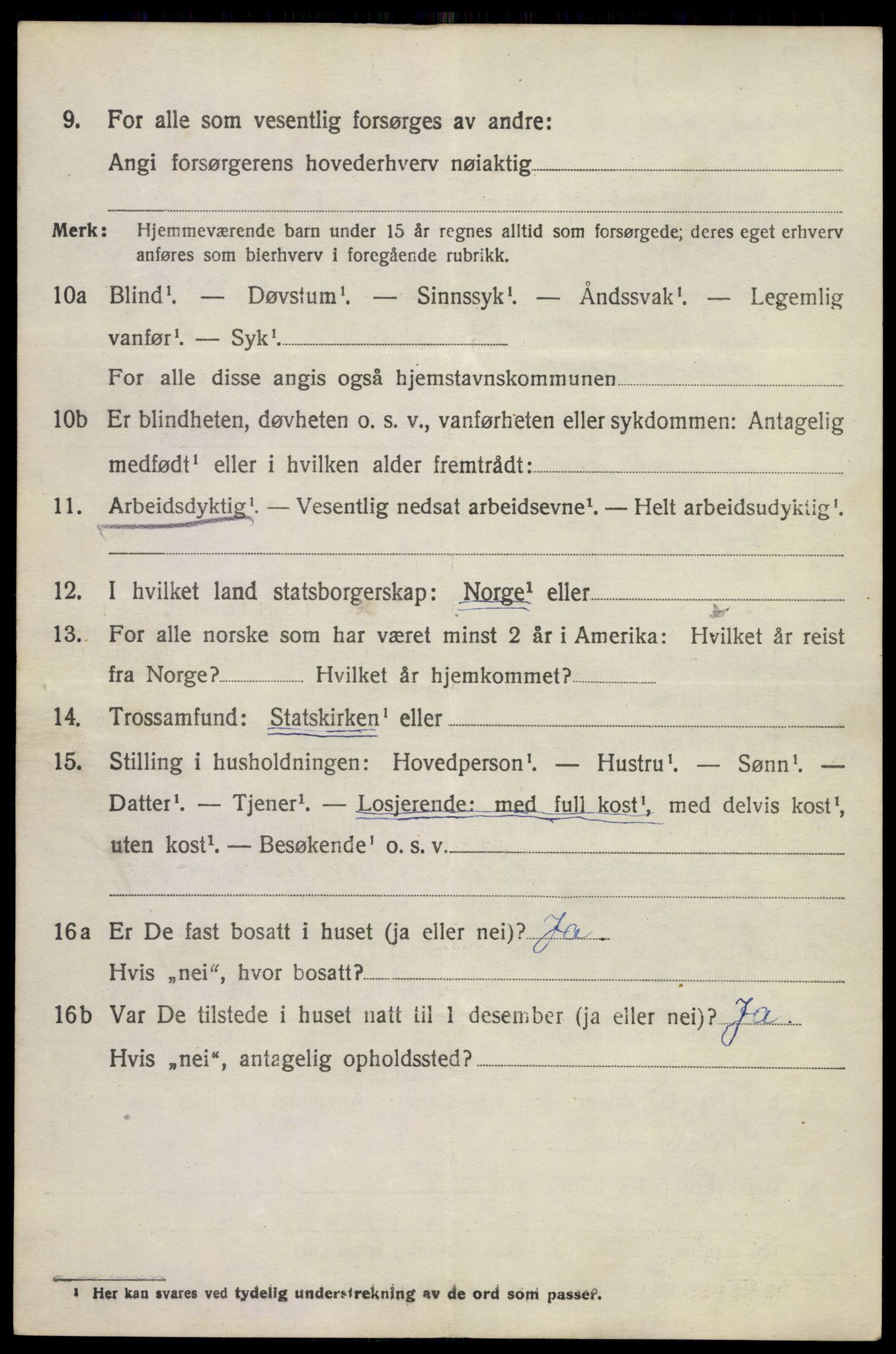 SAKO, 1920 census for Brunlanes, 1920, p. 4514