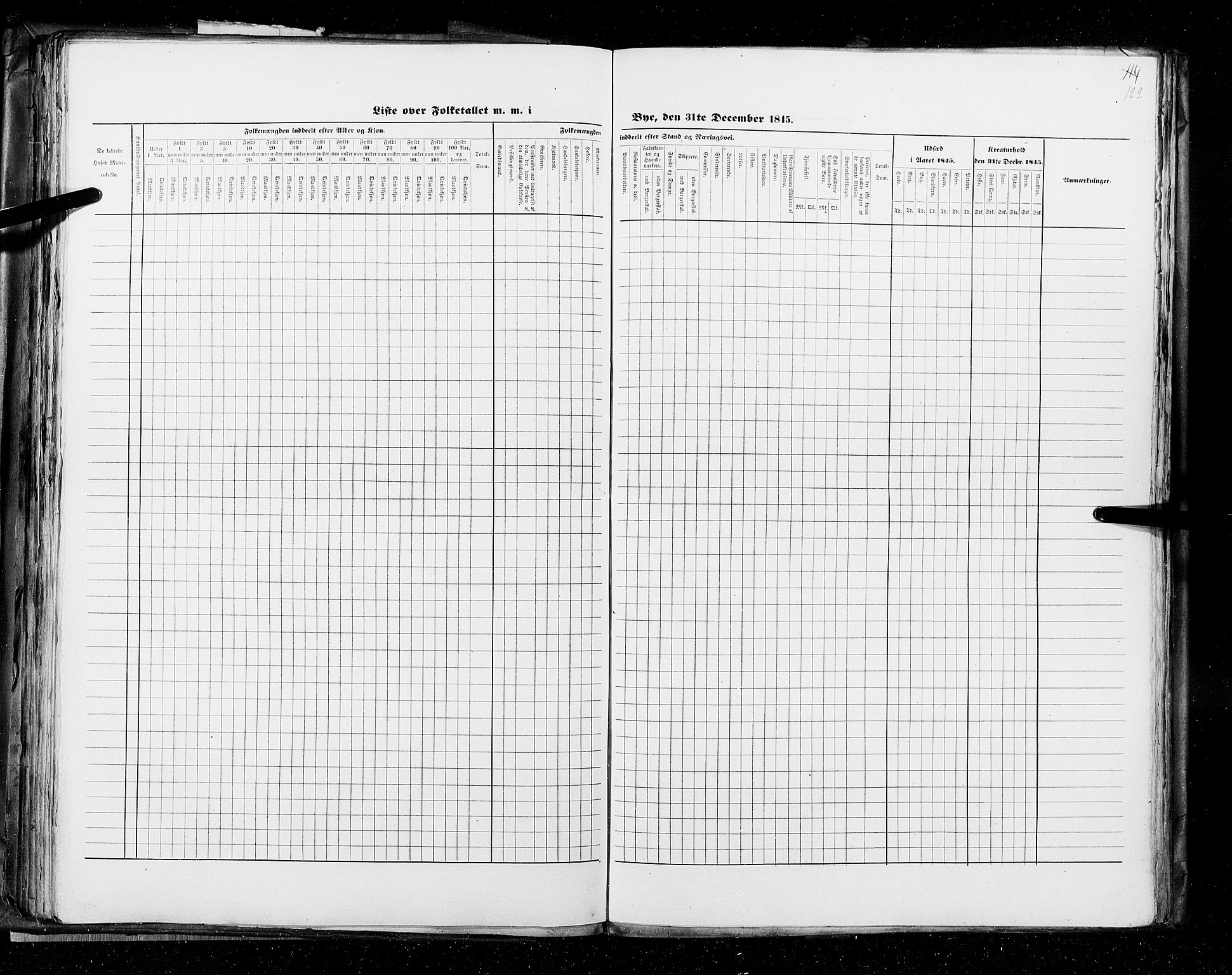 RA, Census 1845, vol. 11: Cities, 1845, p. 122