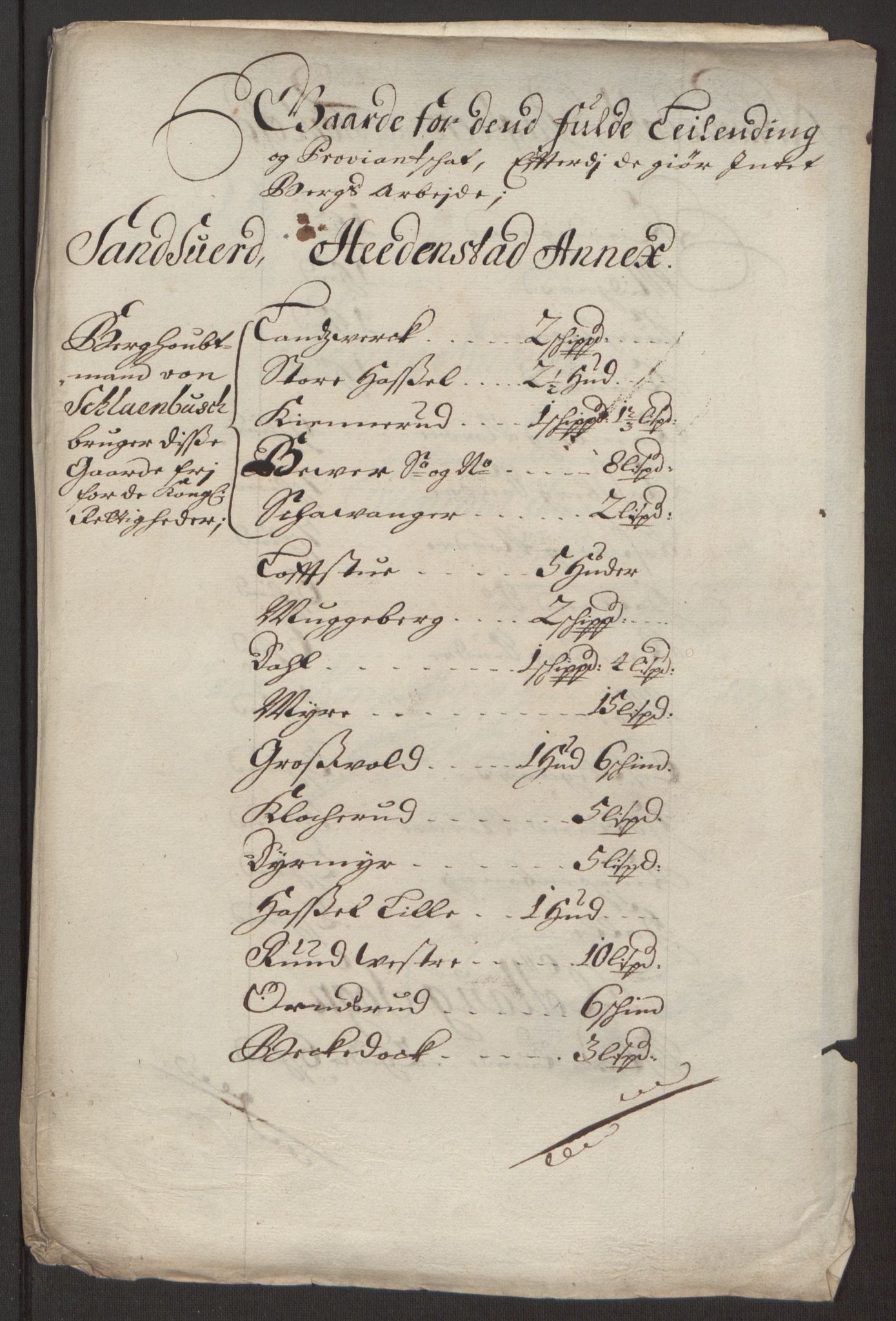 Rentekammeret inntil 1814, Reviderte regnskaper, Fogderegnskap, RA/EA-4092/R24/L1575: Fogderegnskap Numedal og Sandsvær, 1692-1695, p. 403