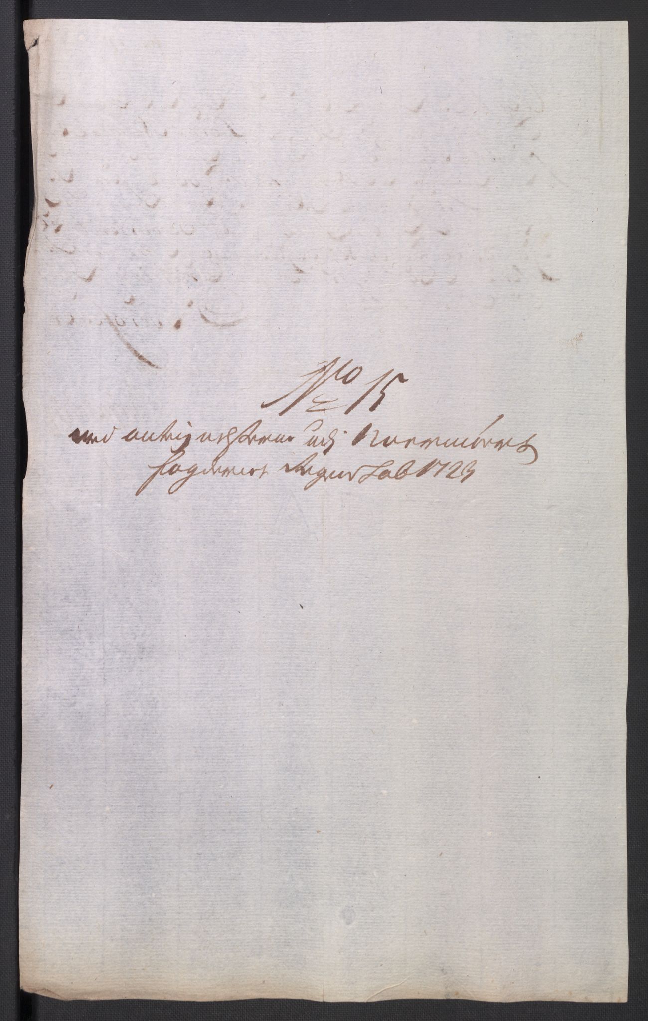 Rentekammeret inntil 1814, Reviderte regnskaper, Fogderegnskap, RA/EA-4092/R56/L3756: Fogderegnskap Nordmøre, 1723, p. 392