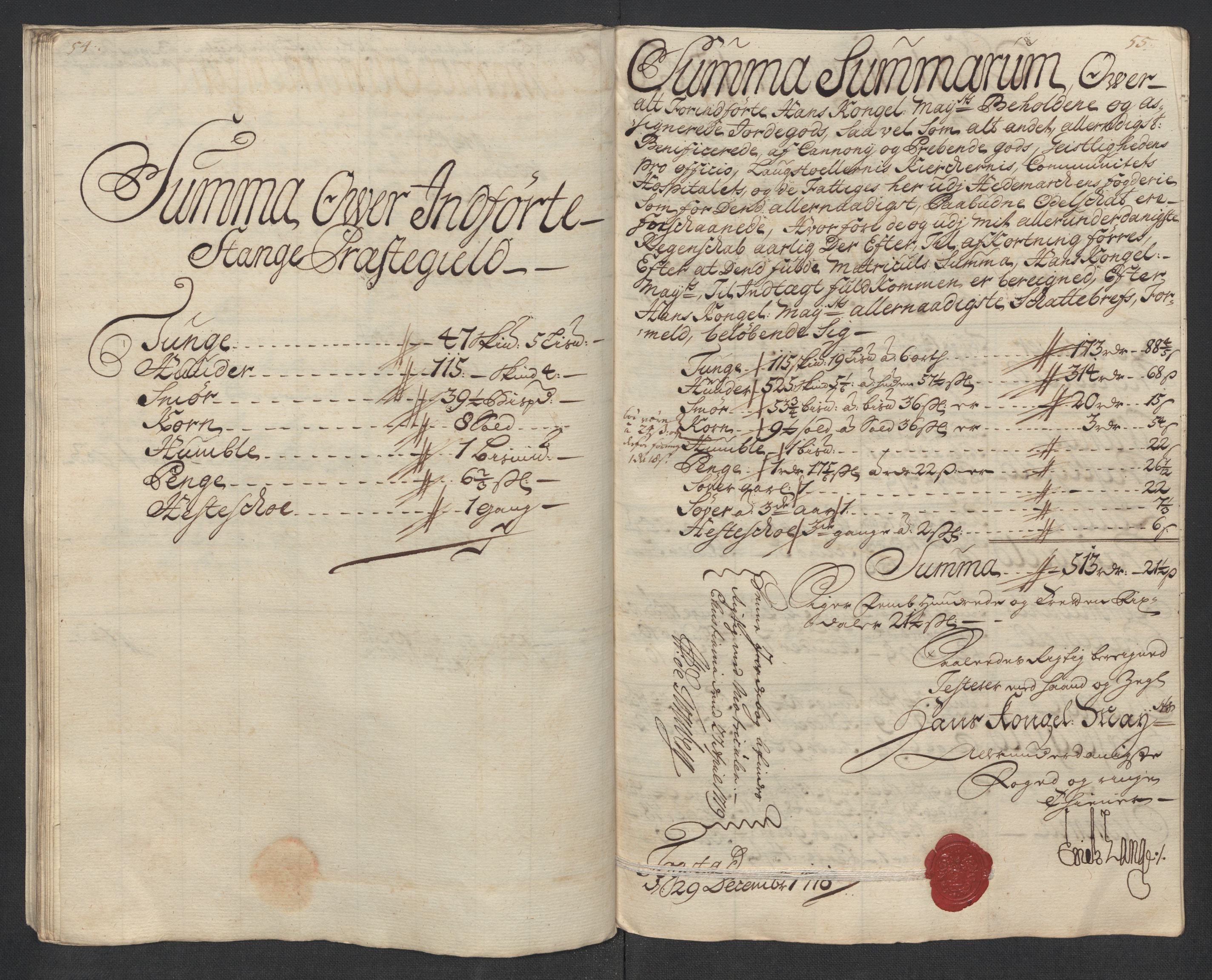 Rentekammeret inntil 1814, Reviderte regnskaper, Fogderegnskap, AV/RA-EA-4092/R16/L1057: Fogderegnskap Hedmark, 1718, p. 324