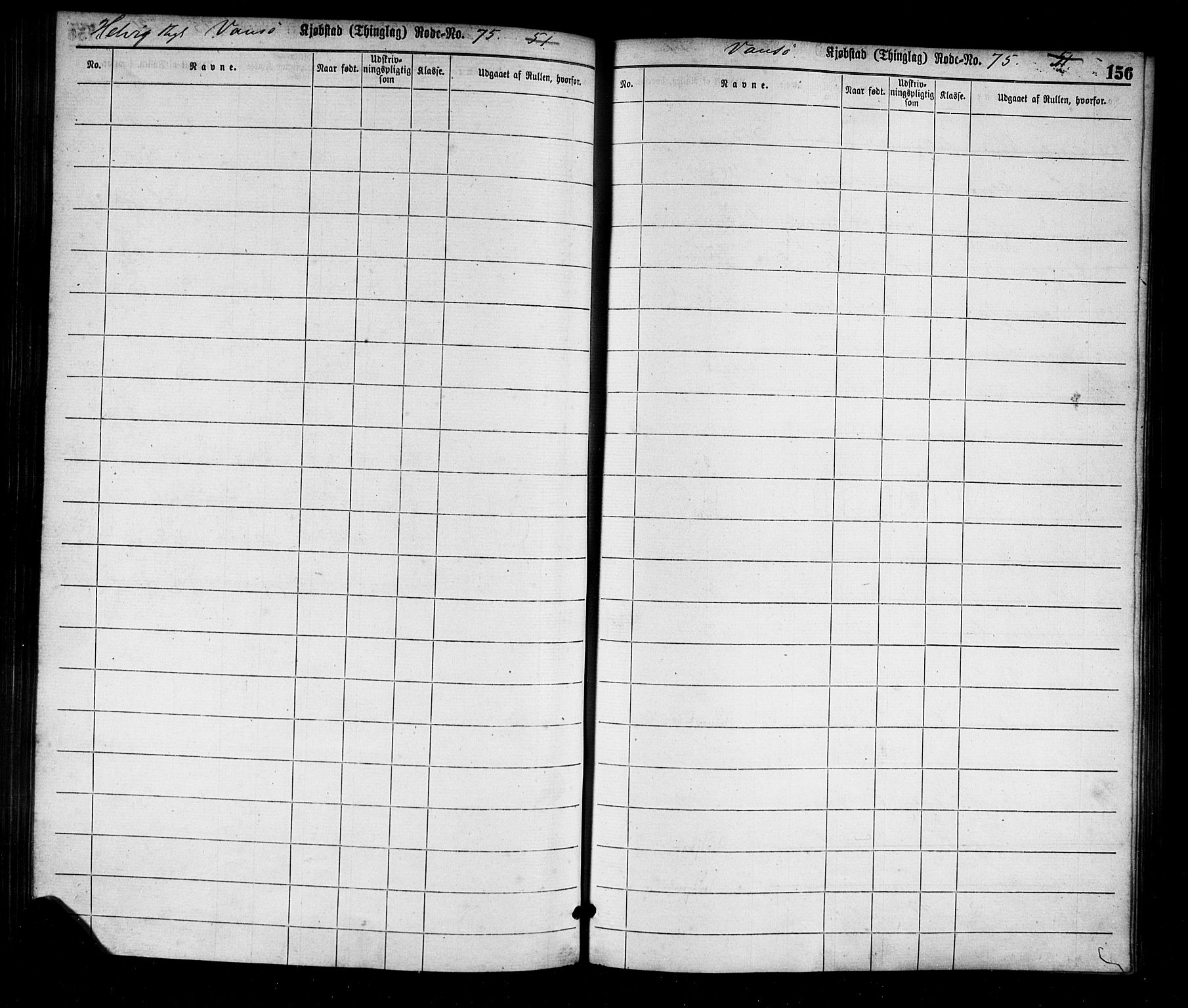 Farsund mønstringskrets, AV/SAK-2031-0017/F/Ff/L0001: Utskrivningsregisterrulle, nr som i hovedrulle, M-16, 1860-1900, p. 161