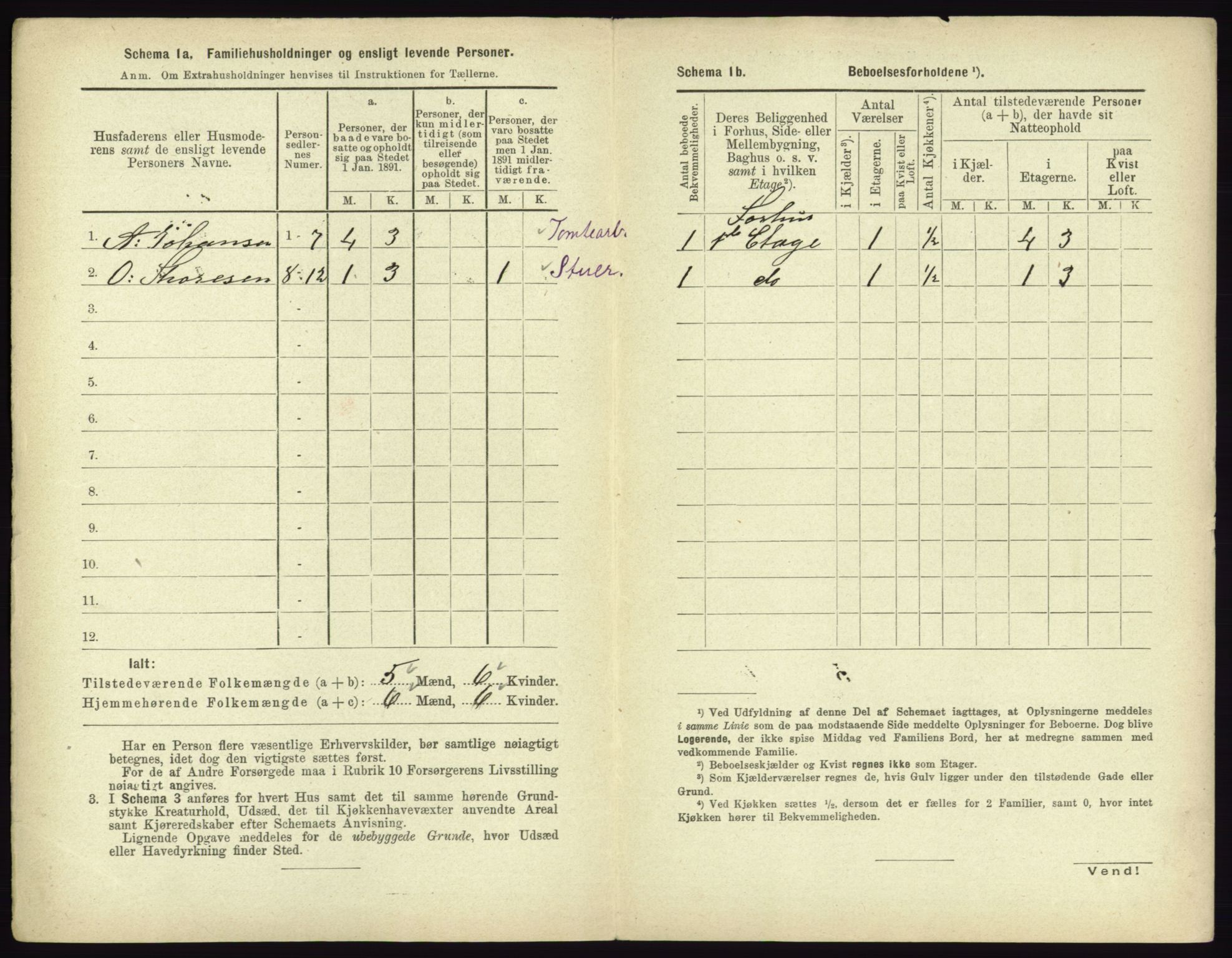 RA, 1891 census for 0602 Drammen, 1891, p. 3888