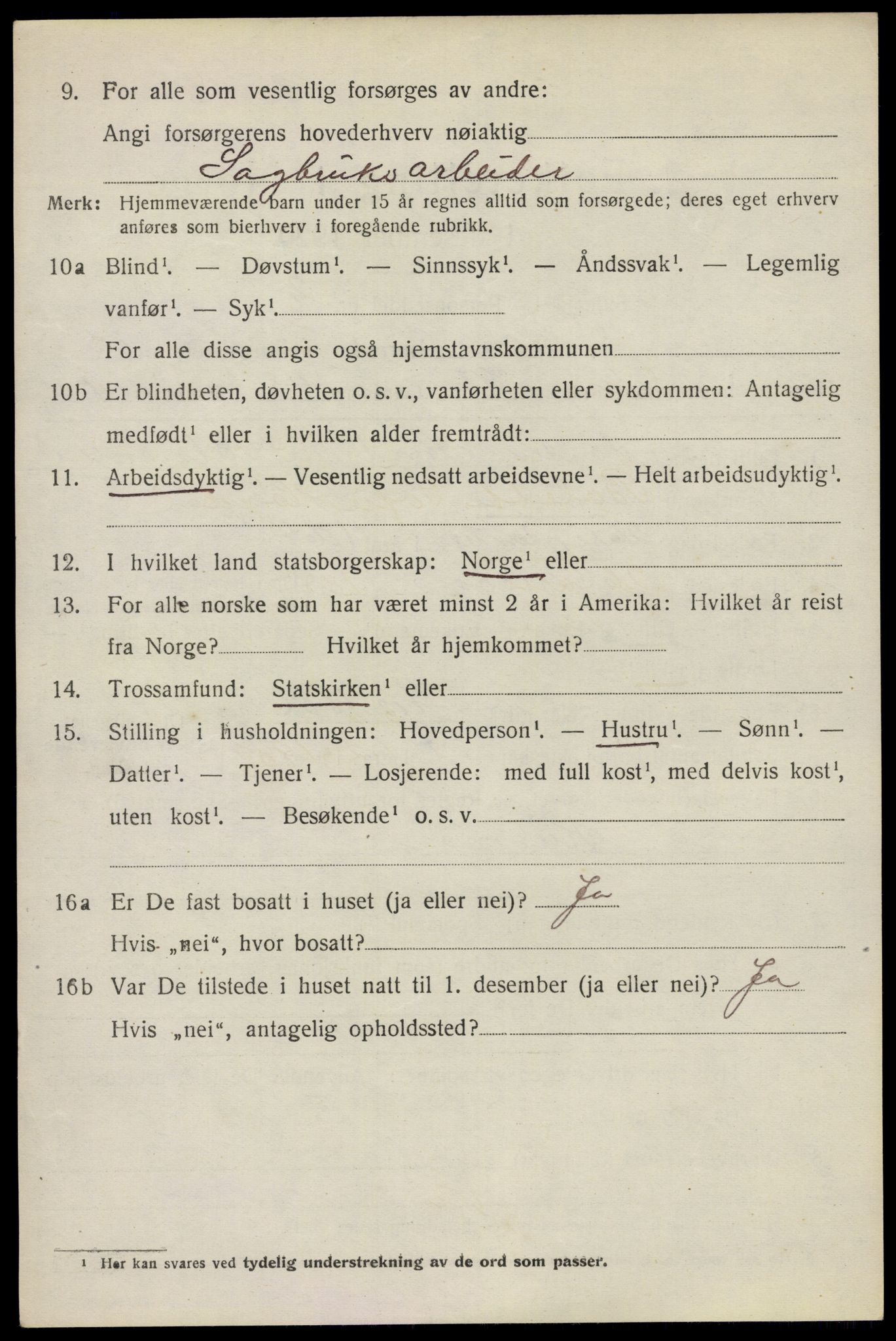 SAO, 1920 census for Onsøy, 1920, p. 7839