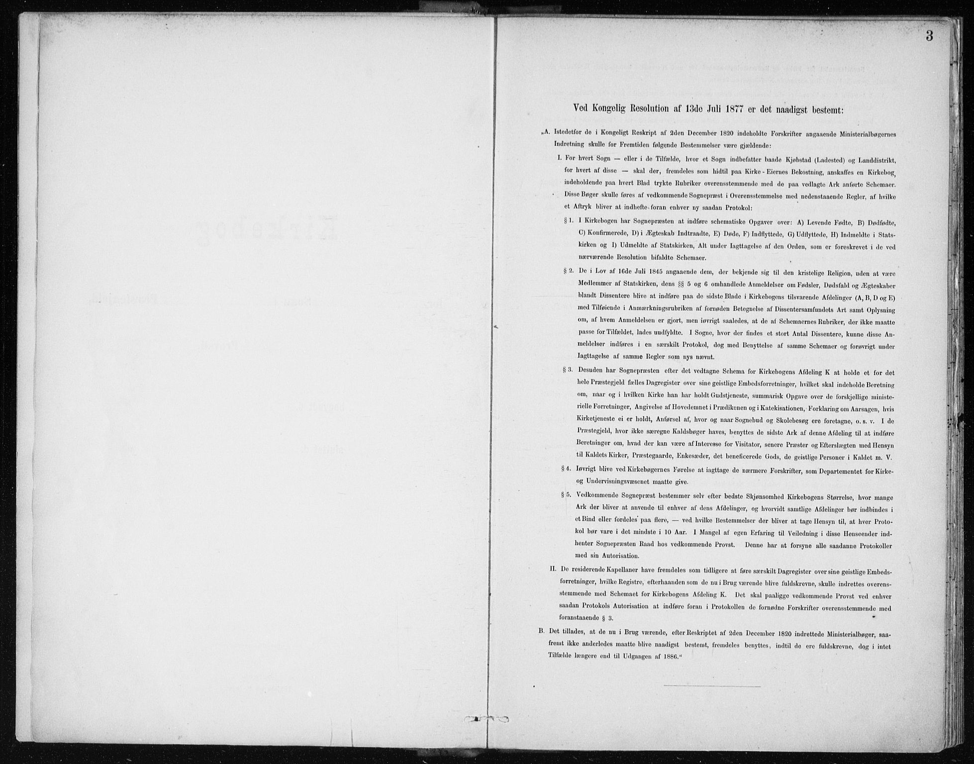 Bergen kommunale pleiehjem - stiftelsespresten, SAB/A-100281: Parish register (official) no. A 2, 1887-1939, p. 3
