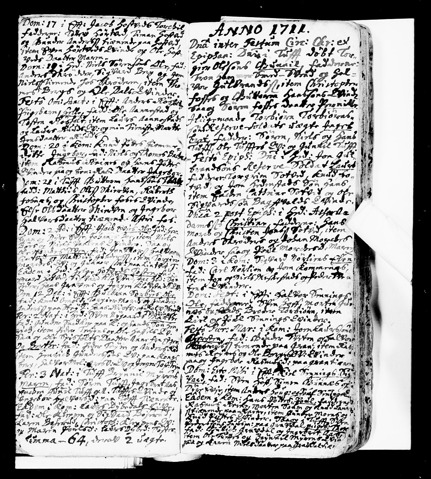 Sandsvær kirkebøker, AV/SAKO-A-244/F/Fa/L0001: Parish register (official) no. I 1, 1665-1725, p. 65