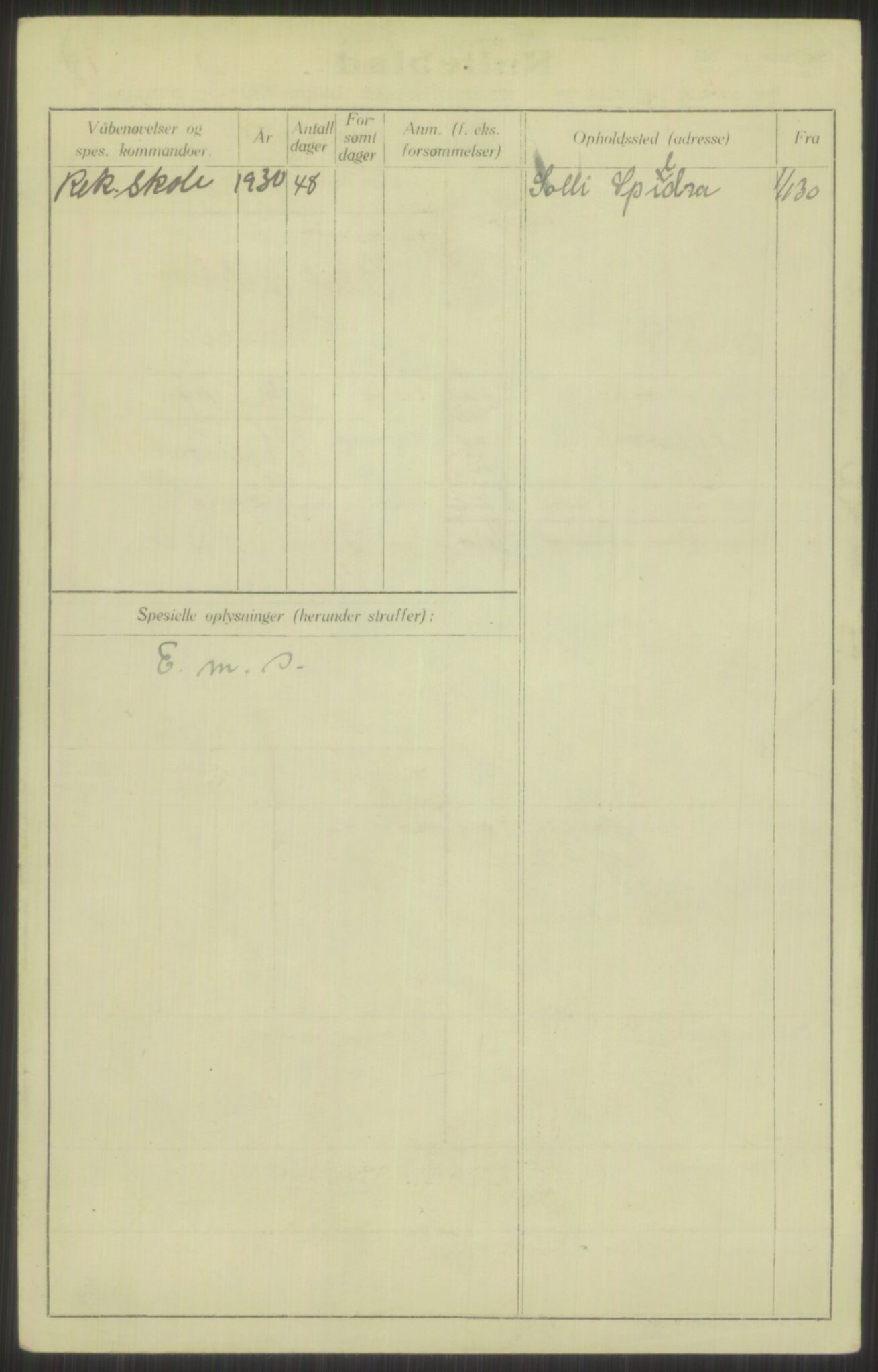 Forsvaret, Troms infanteriregiment nr. 16, AV/RA-RAFA-3146/P/Pa/L0014: Rulleblad for regimentets menige mannskaper, årsklasse 1930, 1930, p. 352