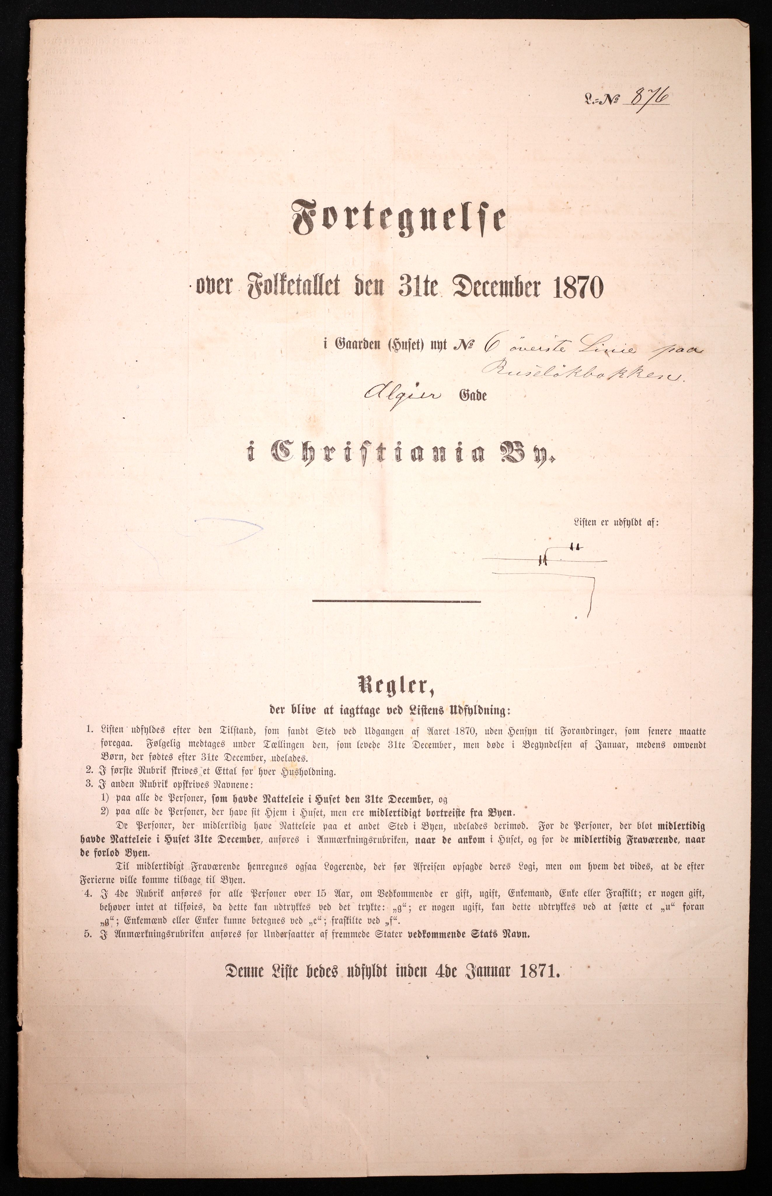 RA, 1870 census for 0301 Kristiania, 1870, p. 202