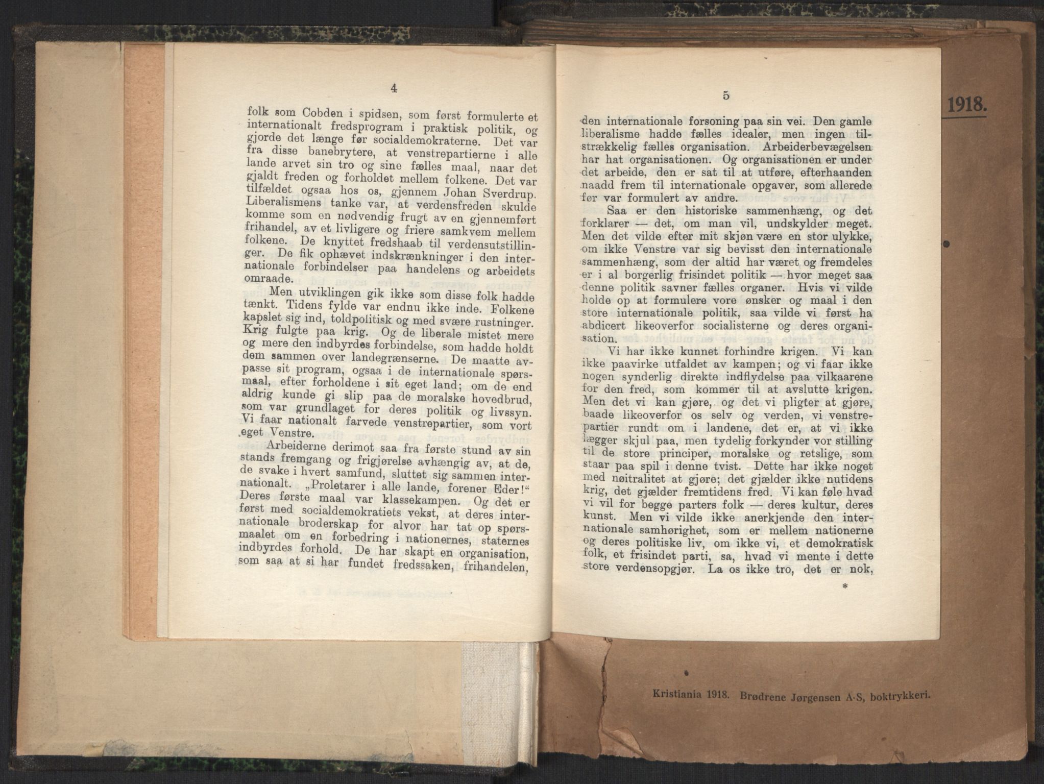 Venstres Hovedorganisasjon, RA/PA-0876/X/L0001: De eldste skrifter, 1860-1936, p. 25