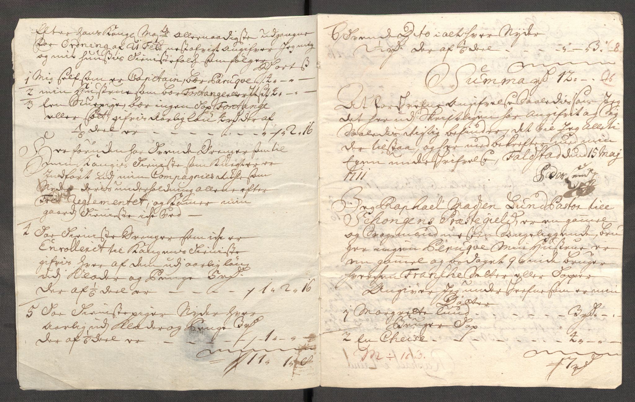 Rentekammeret inntil 1814, Reviderte regnskaper, Fogderegnskap, AV/RA-EA-4092/R62/L4201: Fogderegnskap Stjørdal og Verdal, 1711, p. 440