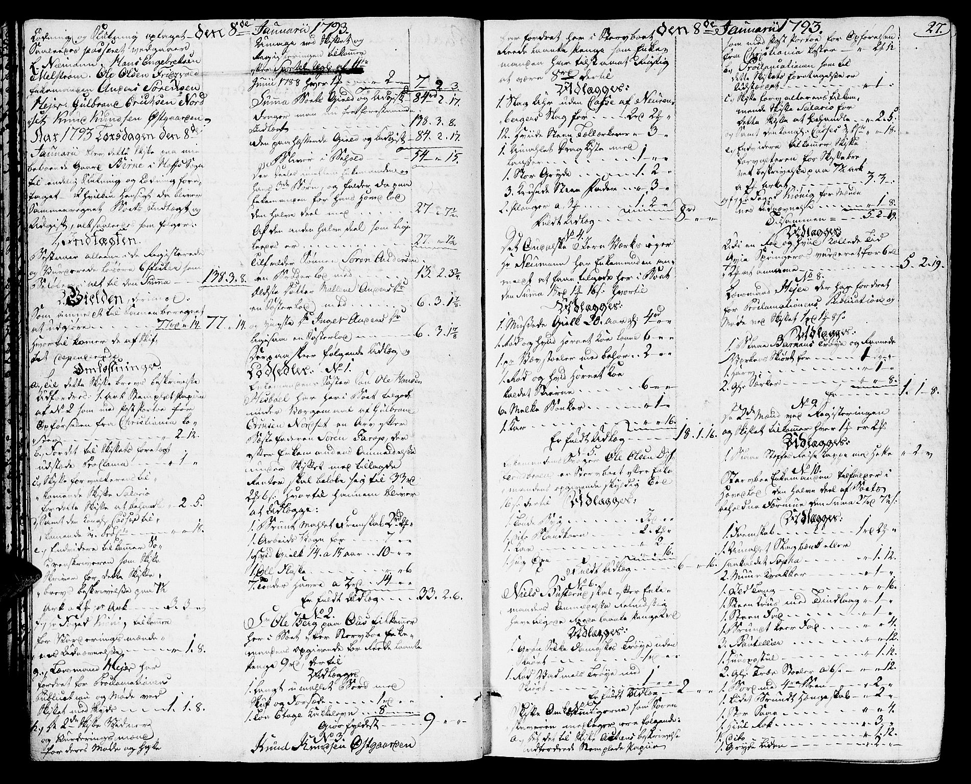 Solør og Odalen sorenskriveri, AV/SAH-TING-026/J/Ja/L0006: Skifteprotokoll, 1792-1796, p. 26b-27a