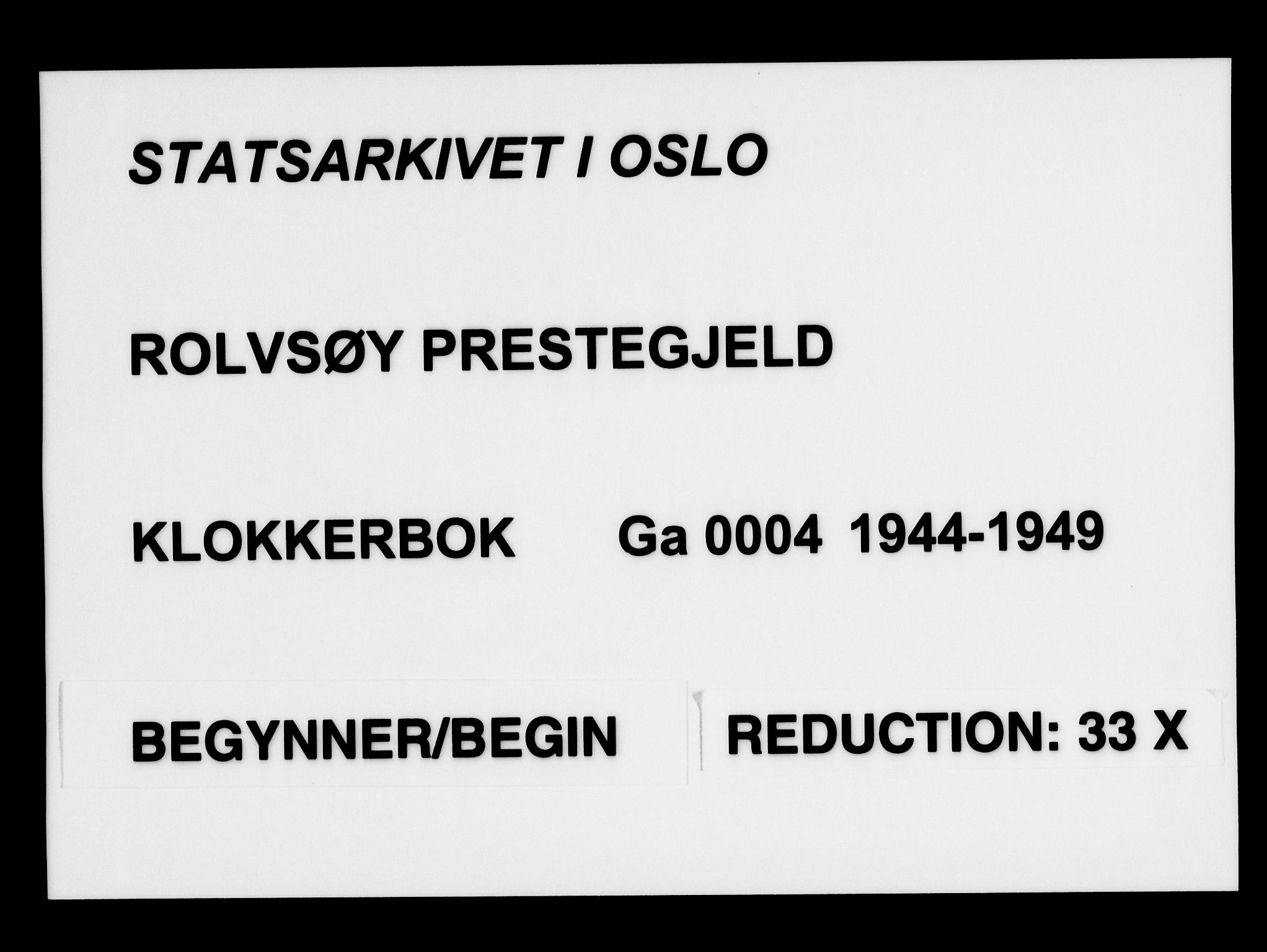 Rolvsøy prestekontor Kirkebøker, AV/SAO-A-2004/G/Ga/L0004: Parish register (copy) no. 4, 1944-1949