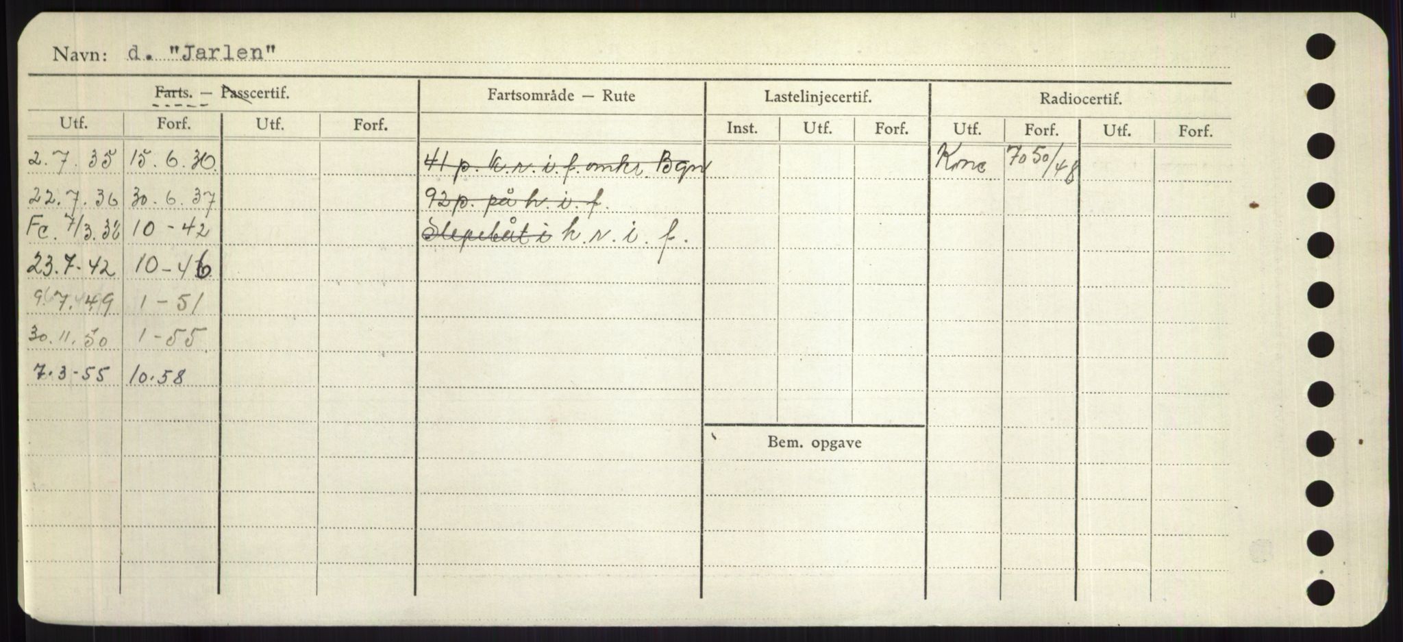 Sjøfartsdirektoratet med forløpere, Skipsmålingen, AV/RA-S-1627/H/Hd/L0019: Fartøy, J, p. 248