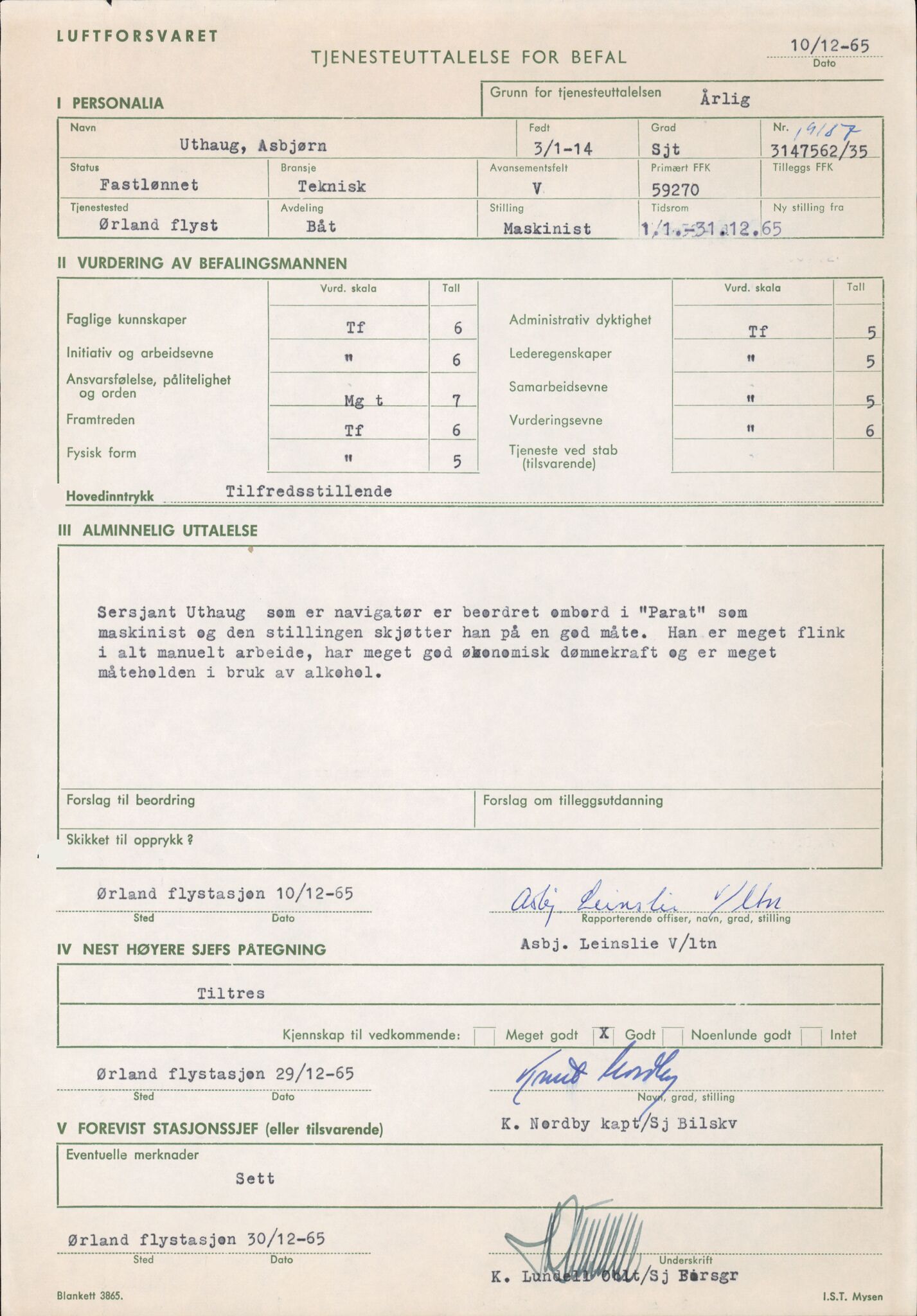 Forsvaret, Forsvarets overkommando/Luftforsvarsstaben, AV/RA-RAFA-4079/P/Pa/L0038: Personellpapirer, 1914, p. 321