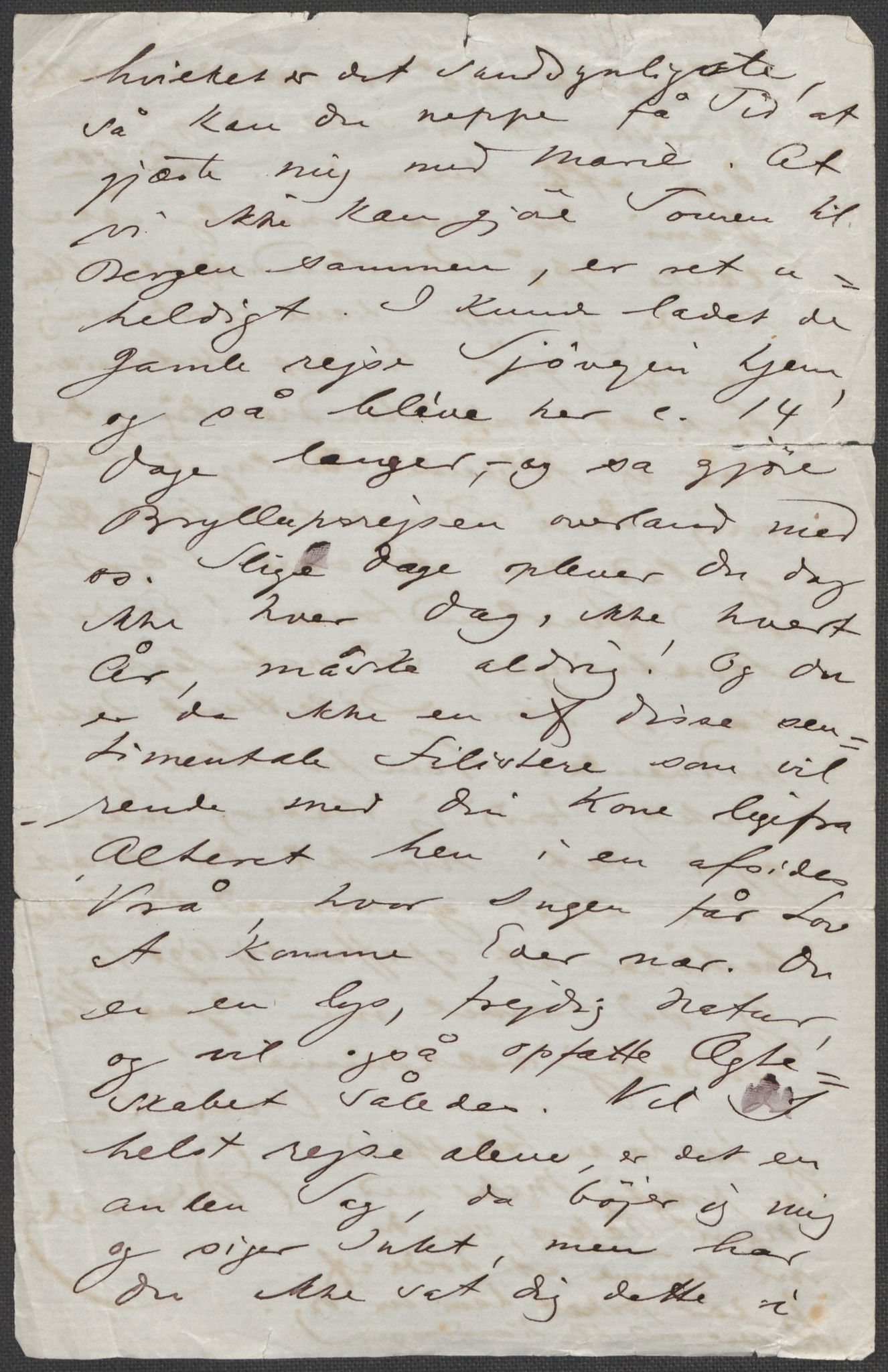 Beyer, Frants, AV/RA-PA-0132/F/L0001: Brev fra Edvard Grieg til Frantz Beyer og "En del optegnelser som kan tjene til kommentar til brevene" av Marie Beyer, 1872-1907, p. 49