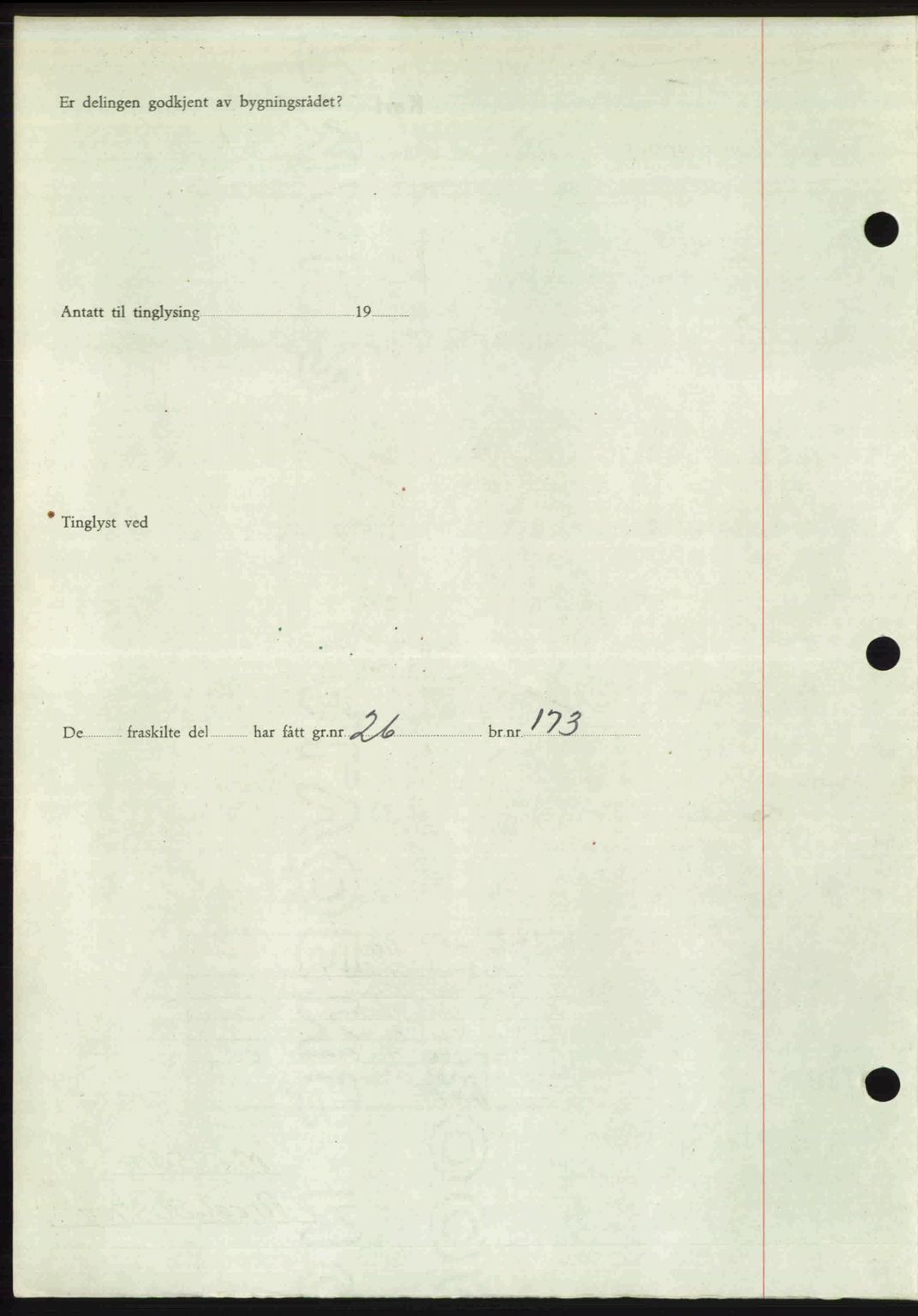 Romsdal sorenskriveri, SAT/A-4149/1/2/2C: Mortgage book no. A24, 1947-1947, Diary no: : 2850/1947