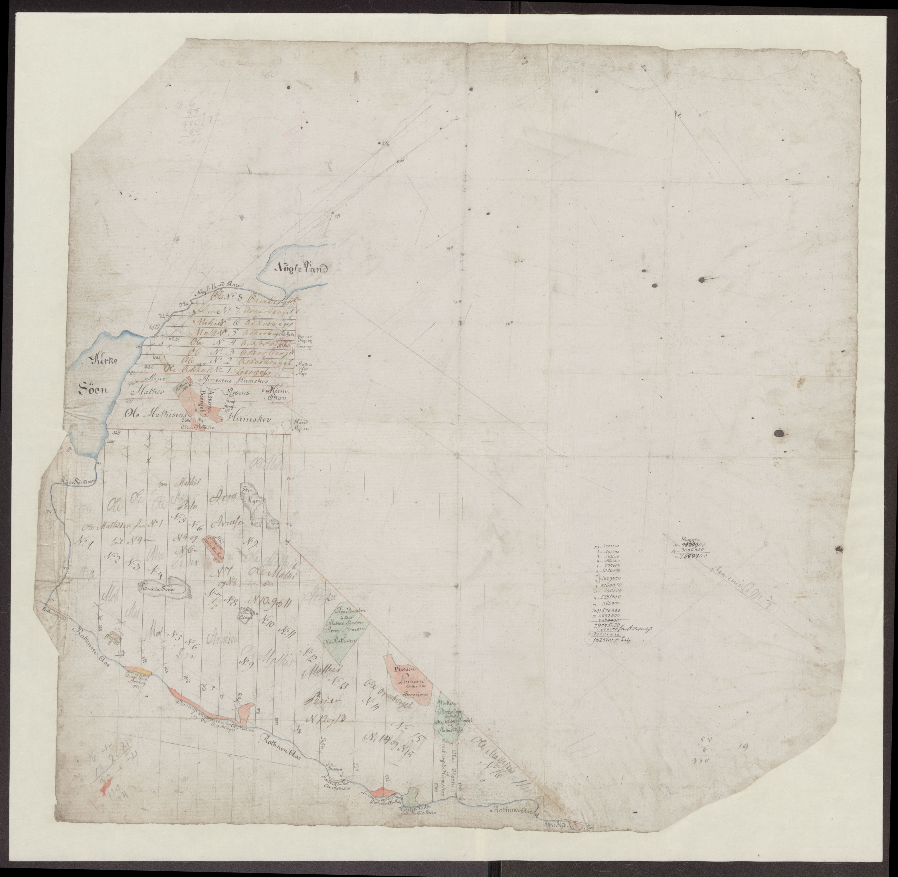 Kartsamlingen - Statsarkivet i Hamar, AV/SAH-KART-001/F/Fa/L0001: Kart, 1629-1992, p. 102