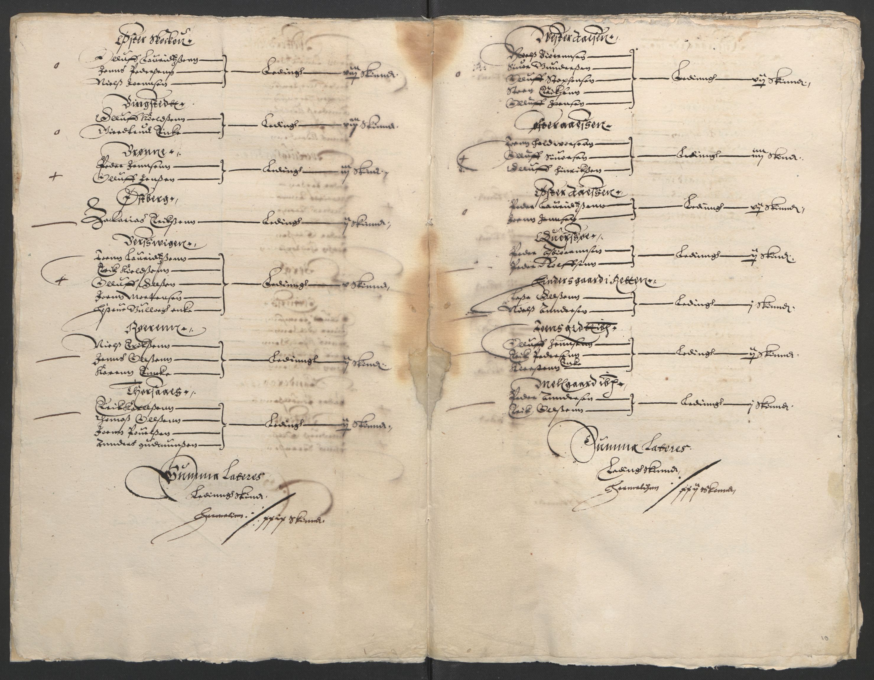 Stattholderembetet 1572-1771, AV/RA-EA-2870/Ek/L0006/0001: Jordebøker til utlikning av garnisonsskatt 1624-1626: / Jordebøker for Trondheim len, 1624, p. 156