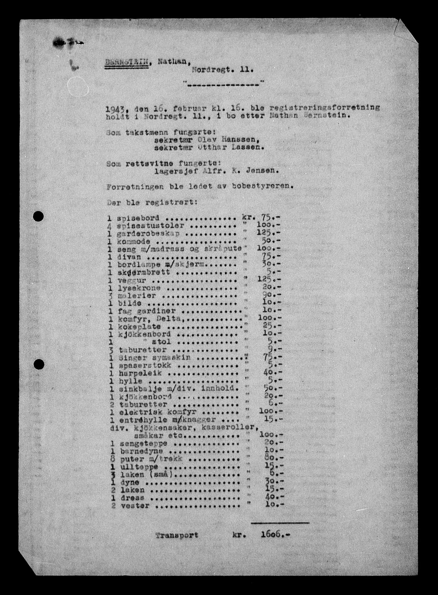 Justisdepartementet, Tilbakeføringskontoret for inndratte formuer, AV/RA-S-1564/H/Hc/Hcc/L0923: --, 1945-1947, p. 364