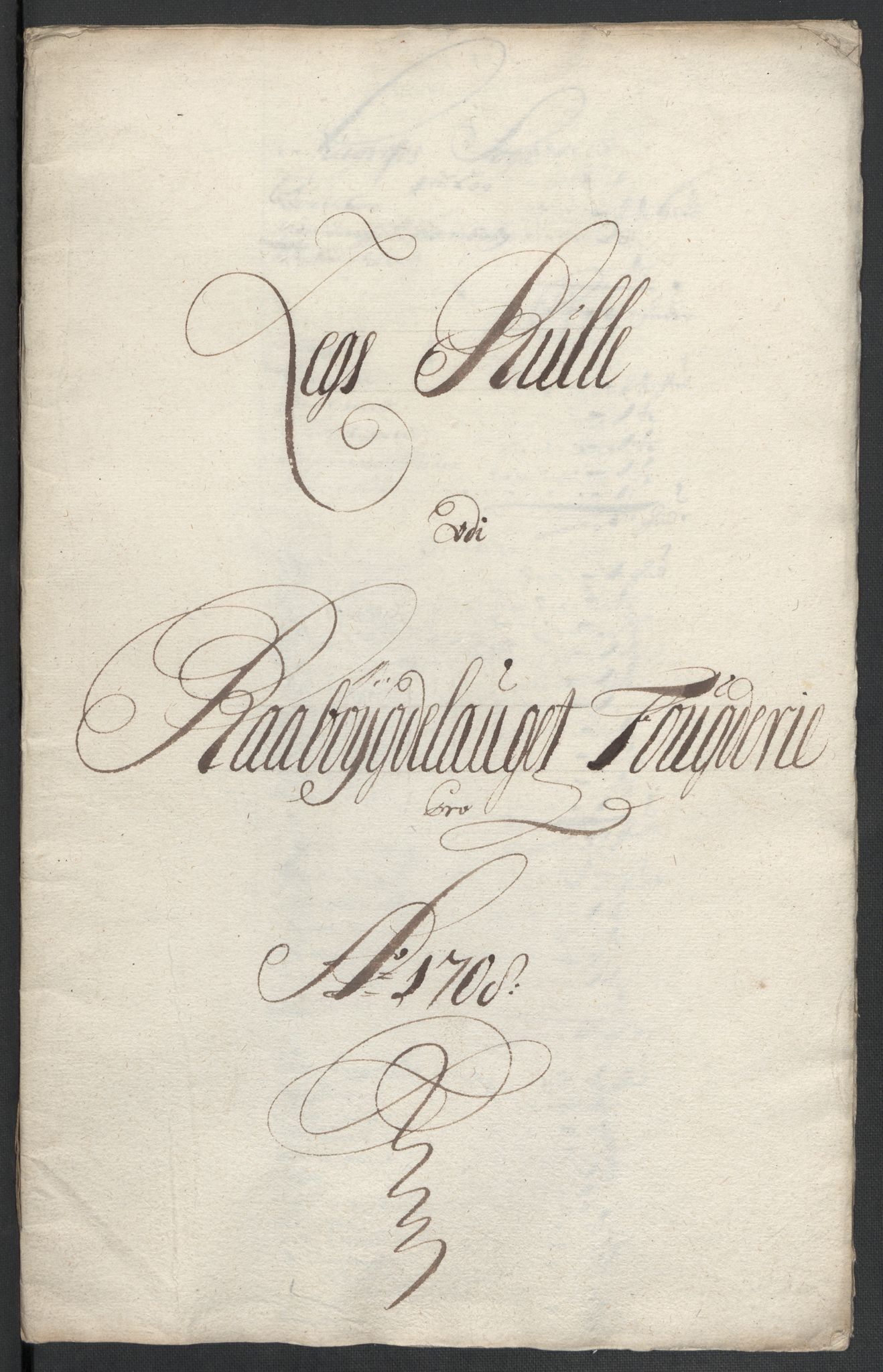 Rentekammeret inntil 1814, Reviderte regnskaper, Fogderegnskap, AV/RA-EA-4092/R40/L2448: Fogderegnskap Råbyggelag, 1706-1708, p. 316