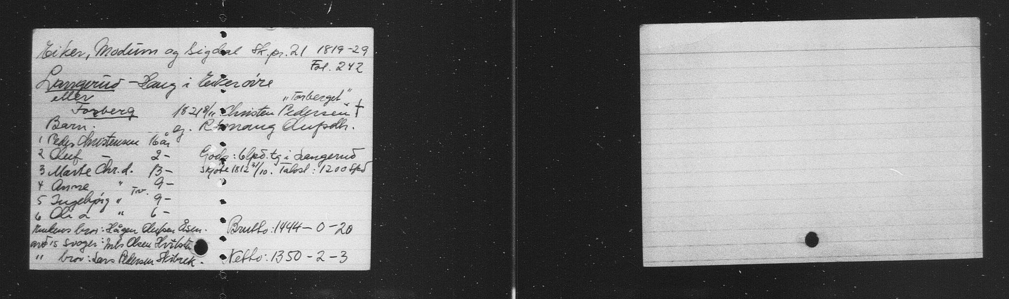 Eiker, Modum og Sigdal sorenskriveri, AV/SAKO-A-123/H, 1676-1828, p. 3102