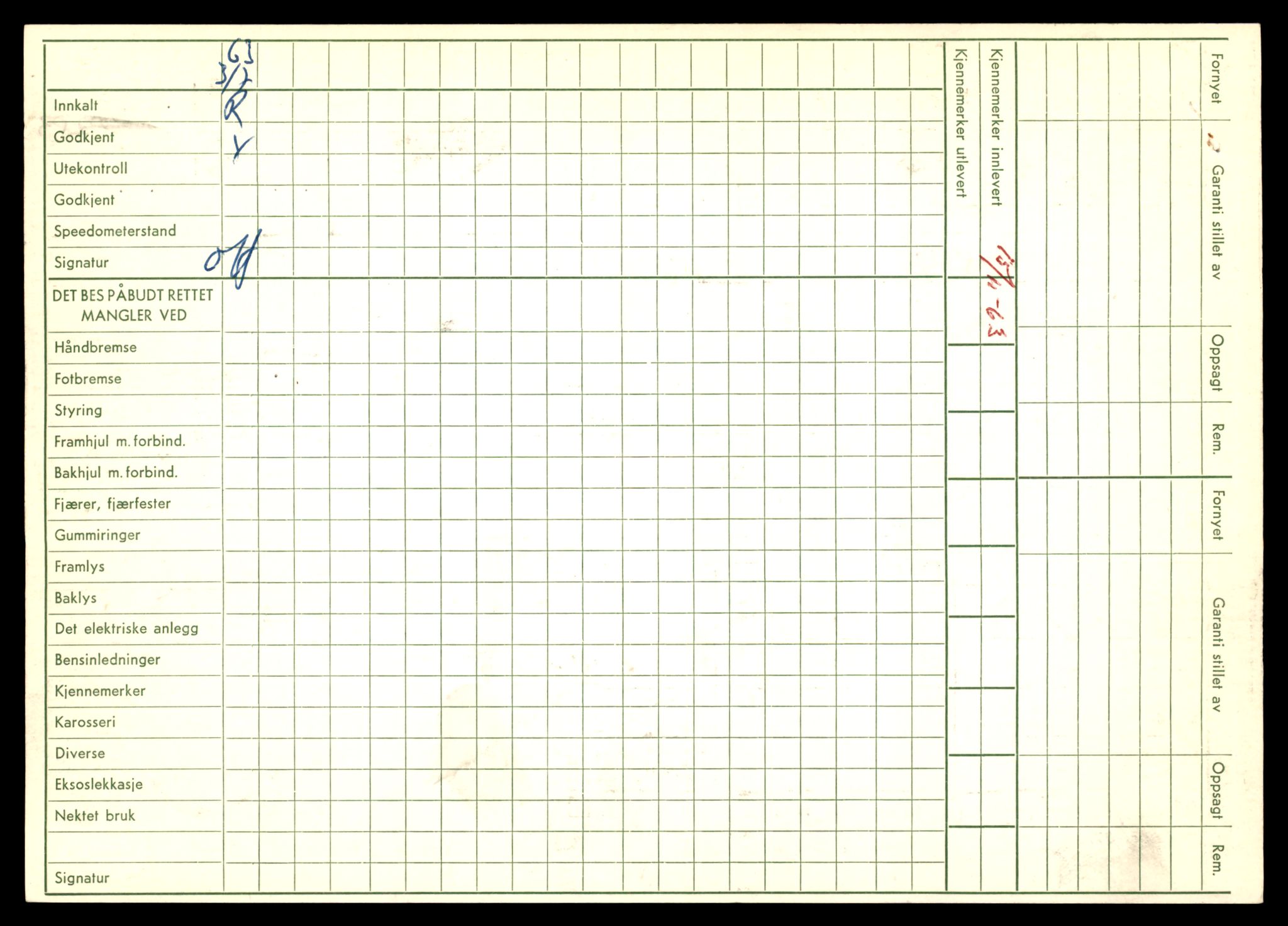 Møre og Romsdal vegkontor - Ålesund trafikkstasjon, SAT/A-4099/F/Fe/L0009: Registreringskort for kjøretøy T 896 - T 1049, 1927-1998, p. 152