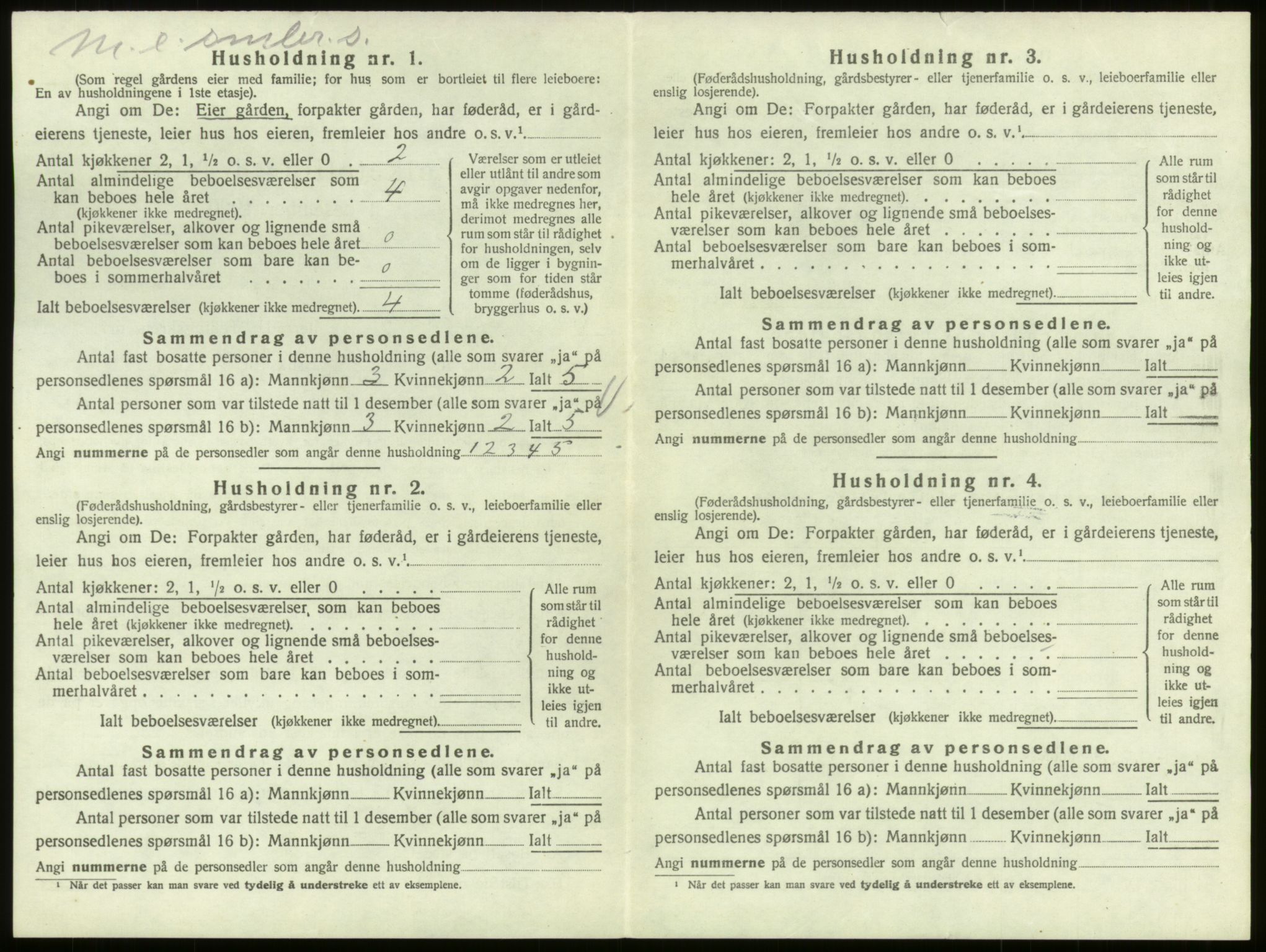 SAO, 1920 census for Skjeberg, 1920, p. 534