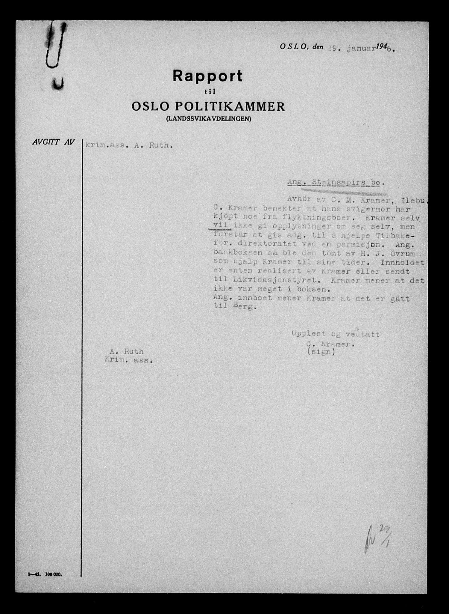 Justisdepartementet, Tilbakeføringskontoret for inndratte formuer, RA/S-1564/H/Hc/Hcc/L0983: --, 1945-1947, p. 21