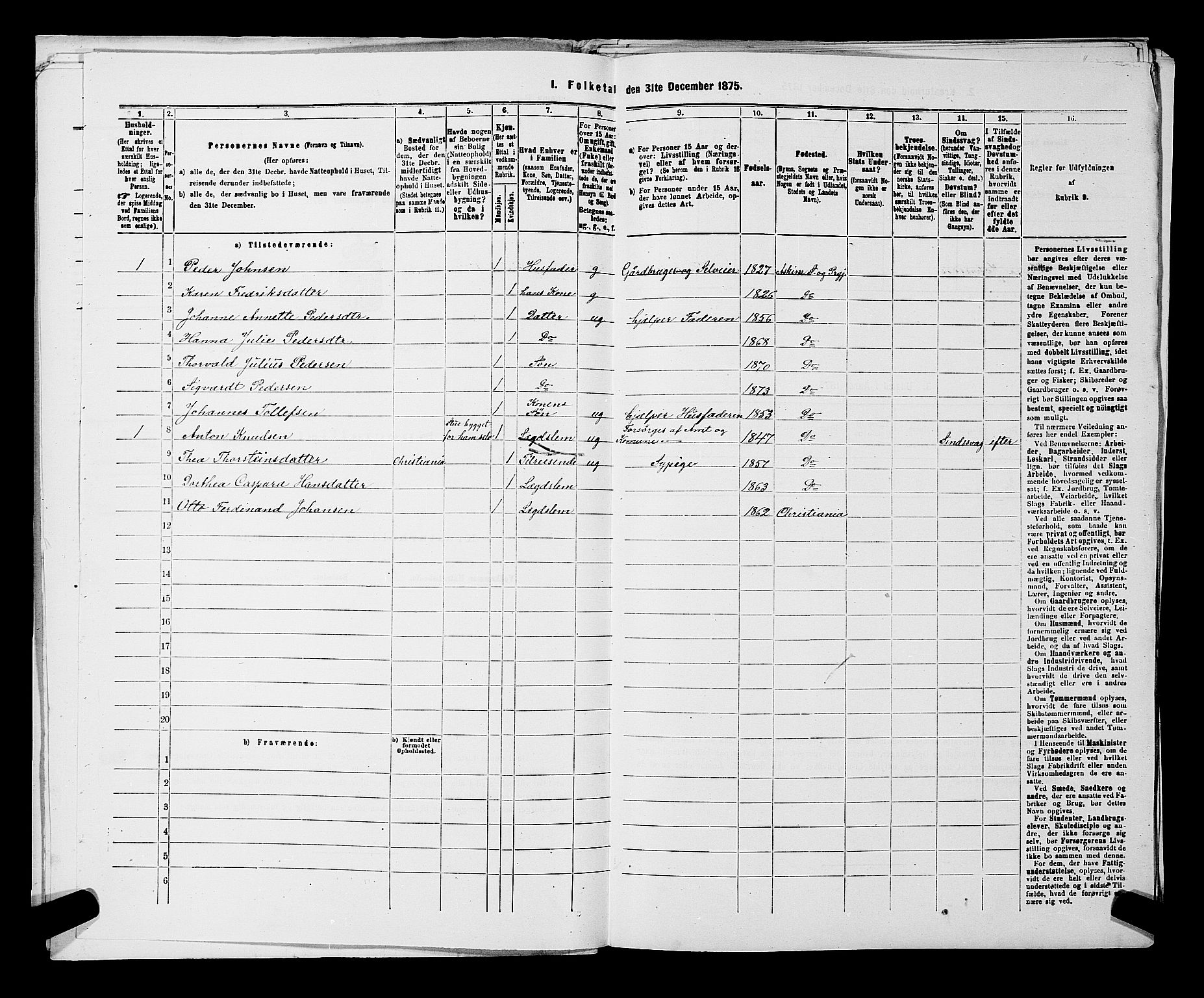 RA, 1875 census for 0124P Askim, 1875, p. 127