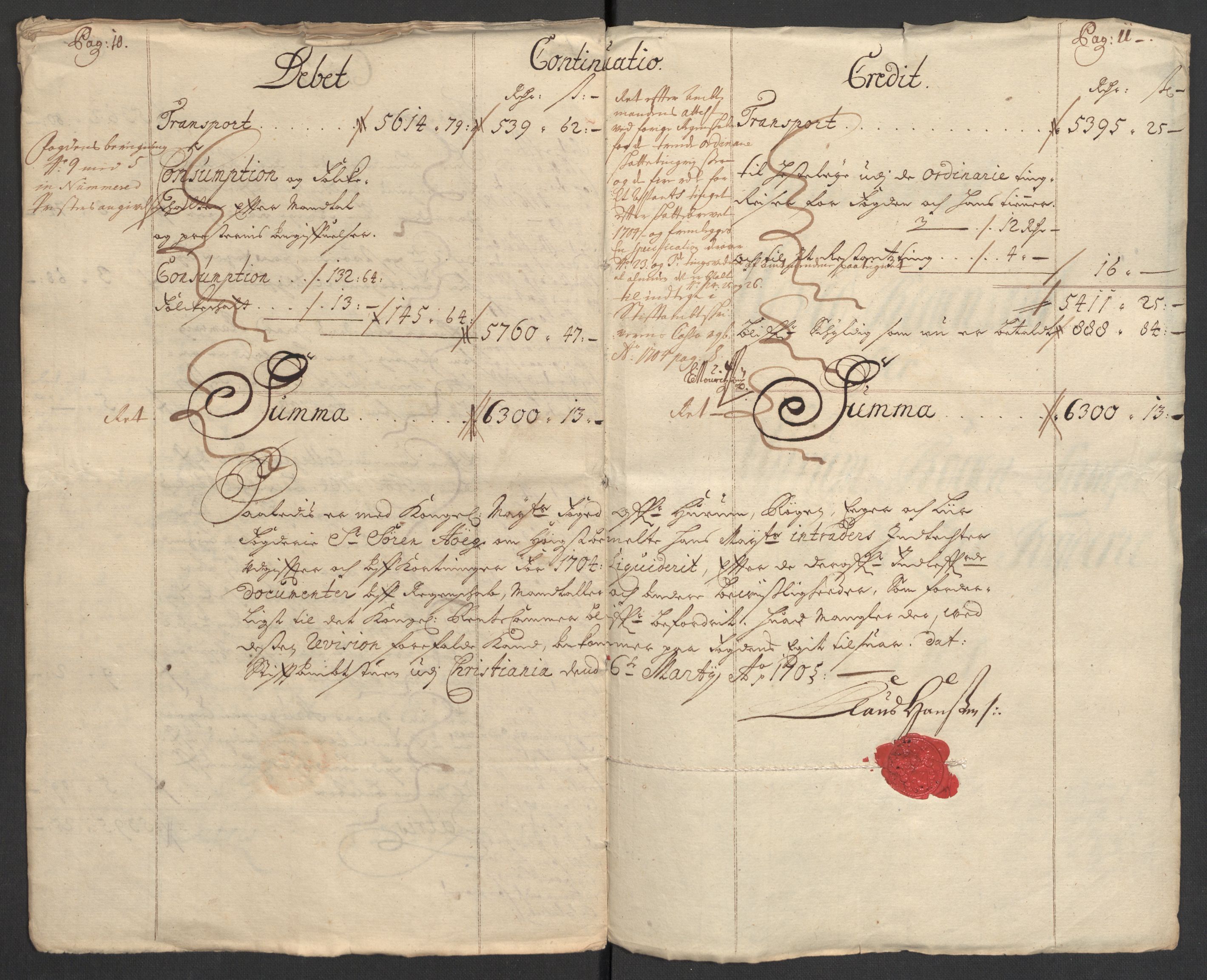 Rentekammeret inntil 1814, Reviderte regnskaper, Fogderegnskap, AV/RA-EA-4092/R30/L1700: Fogderegnskap Hurum, Røyken, Eiker og Lier, 1704-1705, p. 8