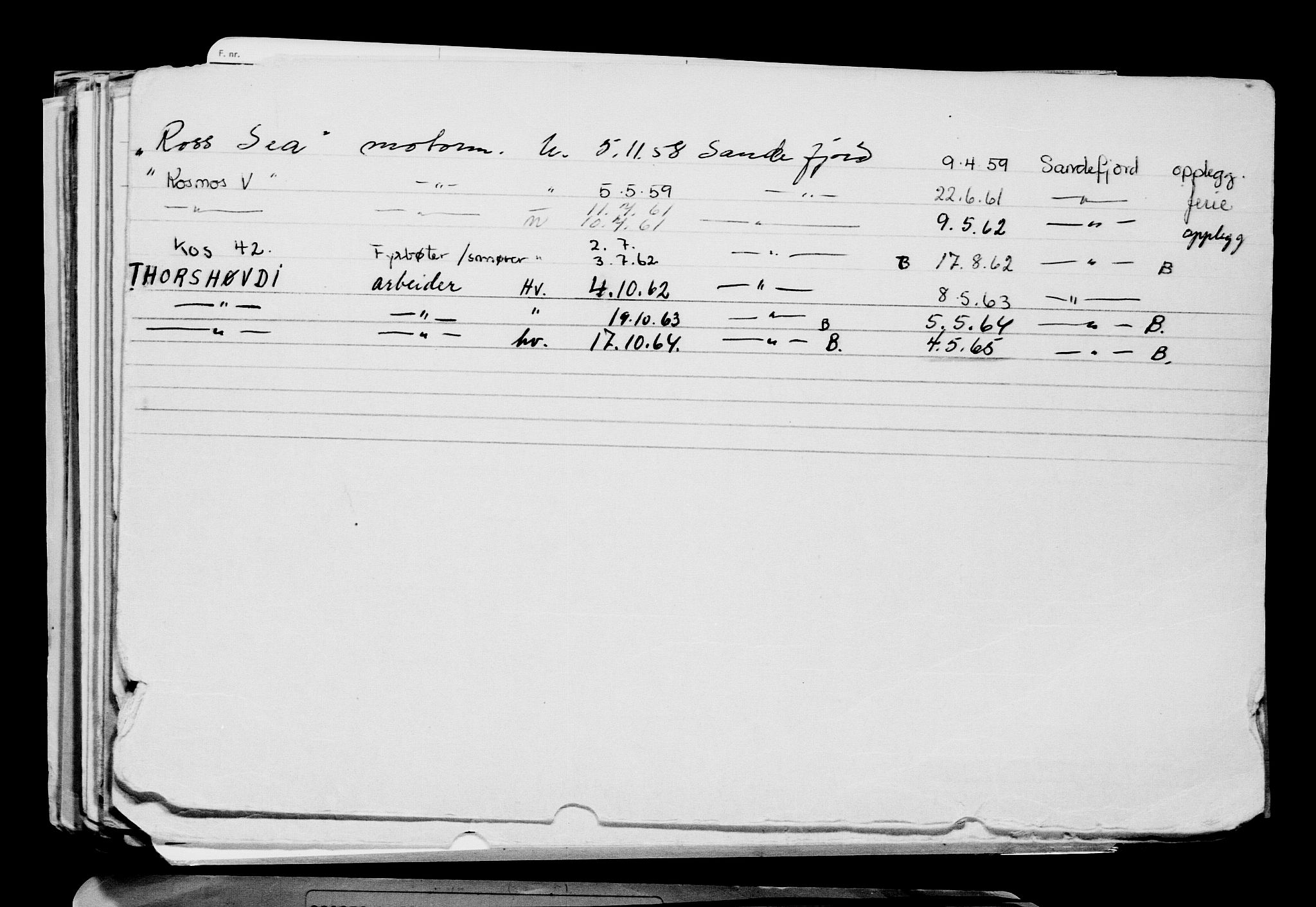 Direktoratet for sjømenn, AV/RA-S-3545/G/Gb/L0201: Hovedkort, 1921-1922, p. 340