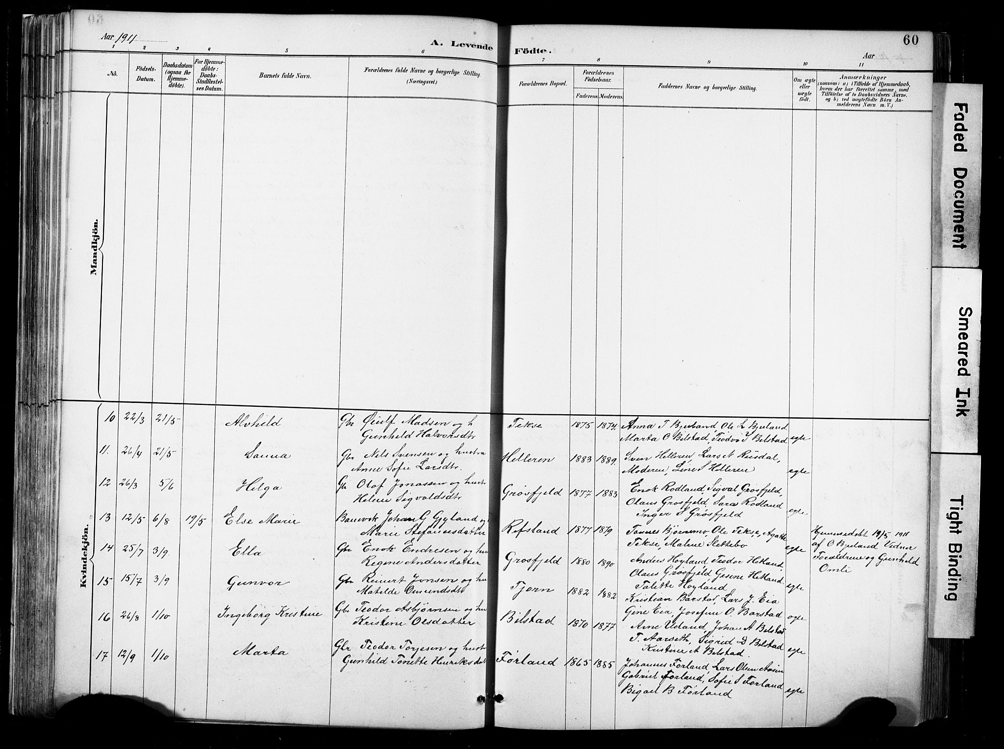 Lund sokneprestkontor, AV/SAST-A-101809/S06/L0012: Parish register (official) no. A 11, 1887-1921, p. 60