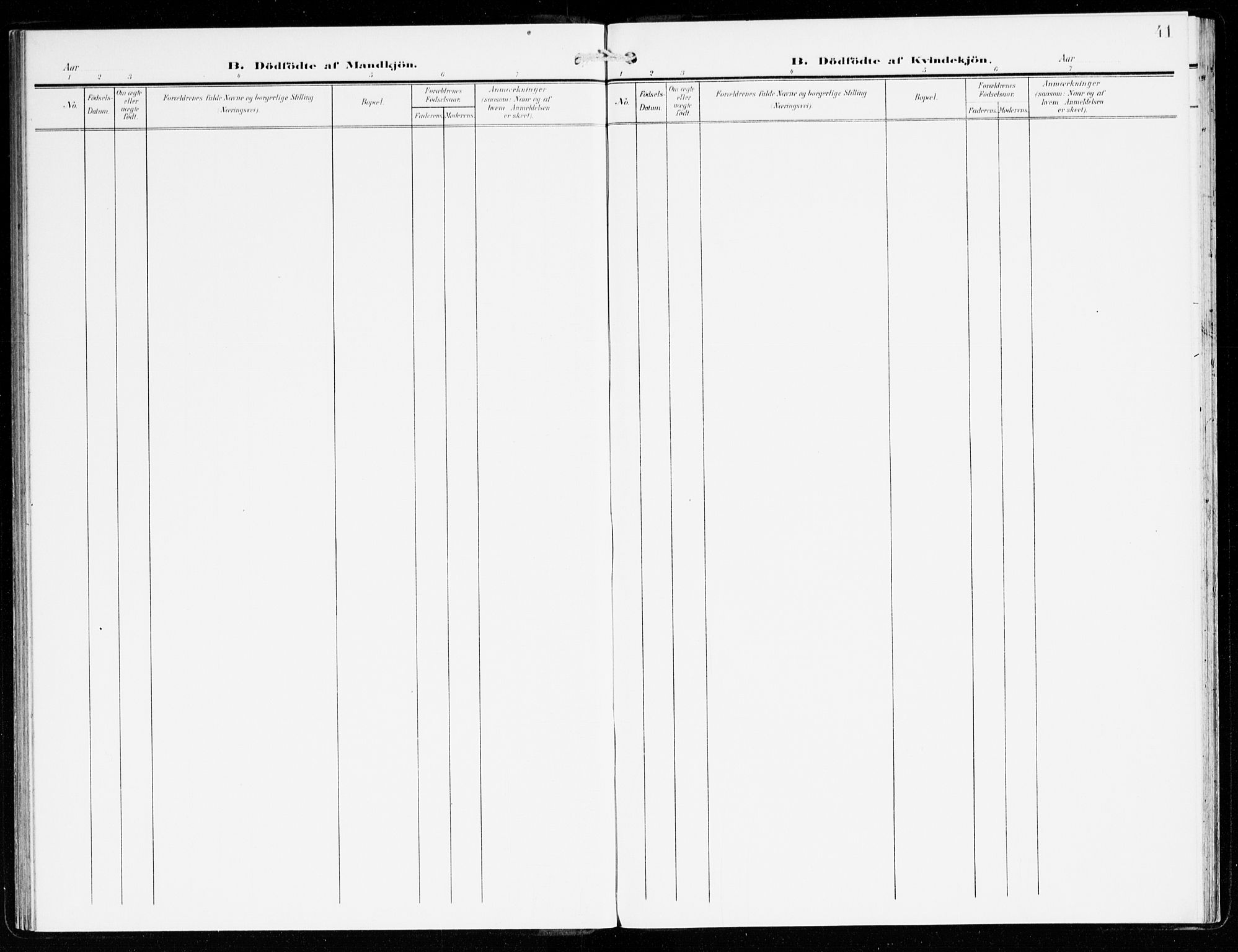 Hyllestad sokneprestembete, SAB/A-80401: Parish register (official) no. C 2, 1904-1917, p. 41