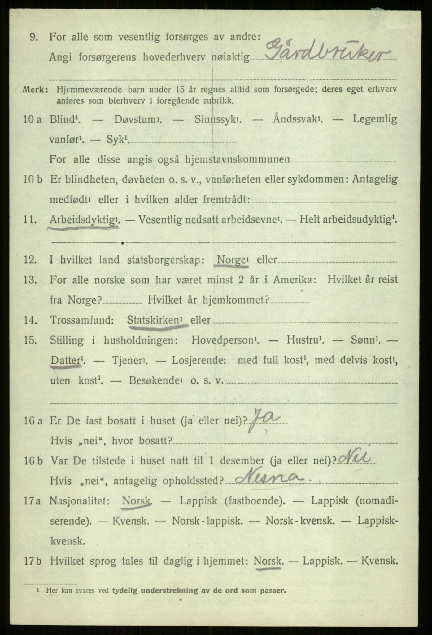 SATØ, 1920 census for Ibestad, 1920, p. 9642