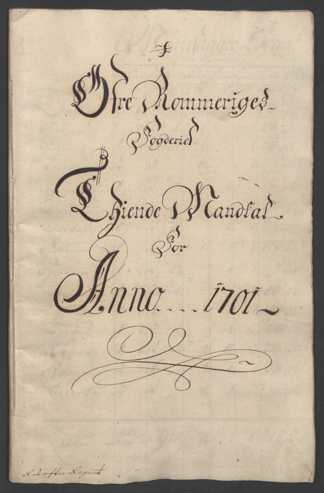 Rentekammeret inntil 1814, Reviderte regnskaper, Fogderegnskap, AV/RA-EA-4092/R12/L0713: Fogderegnskap Øvre Romerike, 1701, p. 31