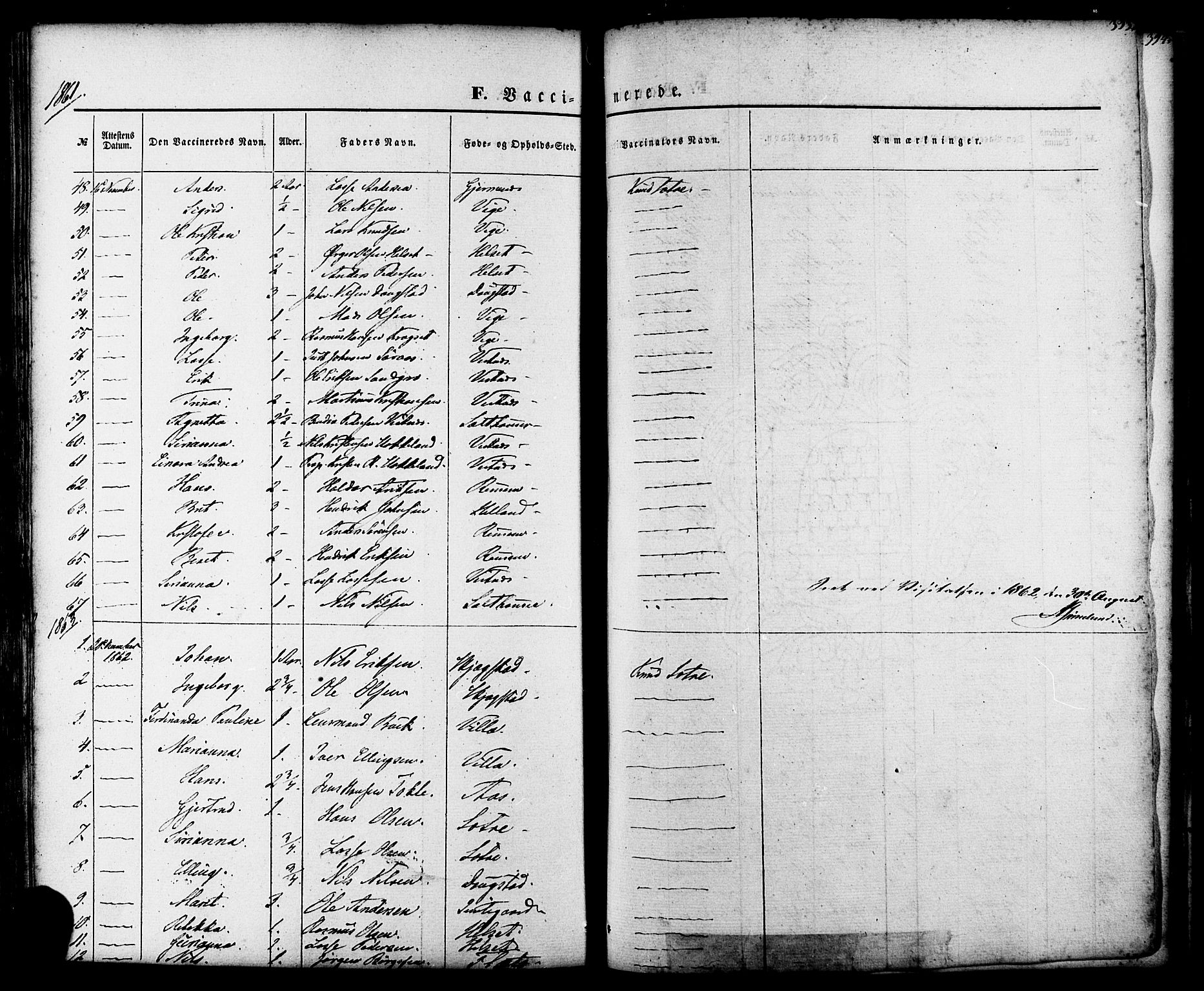 Ministerialprotokoller, klokkerbøker og fødselsregistre - Møre og Romsdal, SAT/A-1454/539/L0529: Parish register (official) no. 539A02, 1848-1872, p. 393