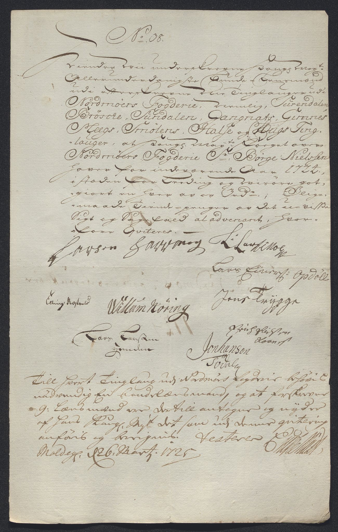 Rentekammeret inntil 1814, Reviderte regnskaper, Fogderegnskap, RA/EA-4092/R56/L3757: Fogderegnskap Nordmøre, 1724, p. 255