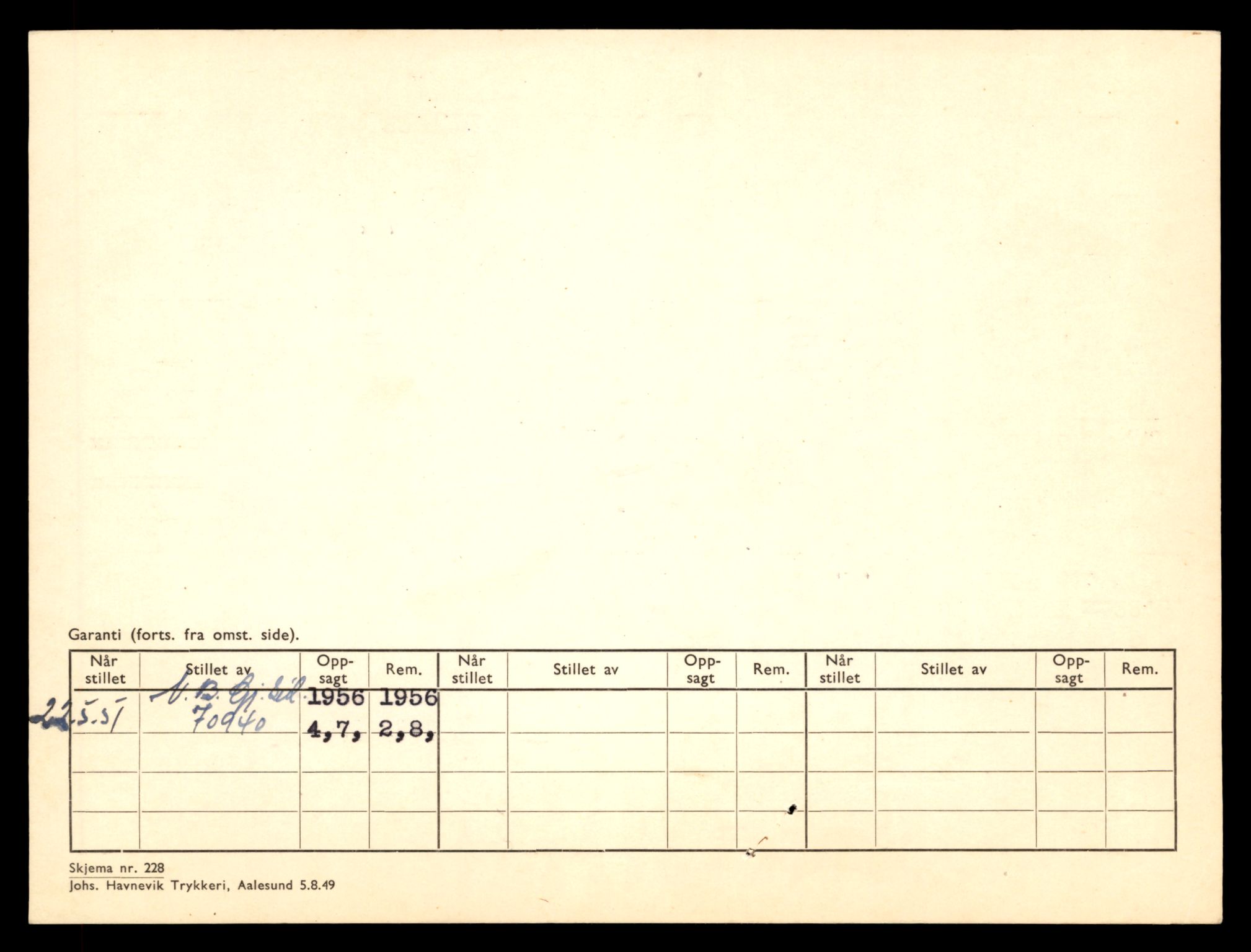 Møre og Romsdal vegkontor - Ålesund trafikkstasjon, AV/SAT-A-4099/F/Fe/L0012: Registreringskort for kjøretøy T 1290 - T 1450, 1927-1998, p. 1719