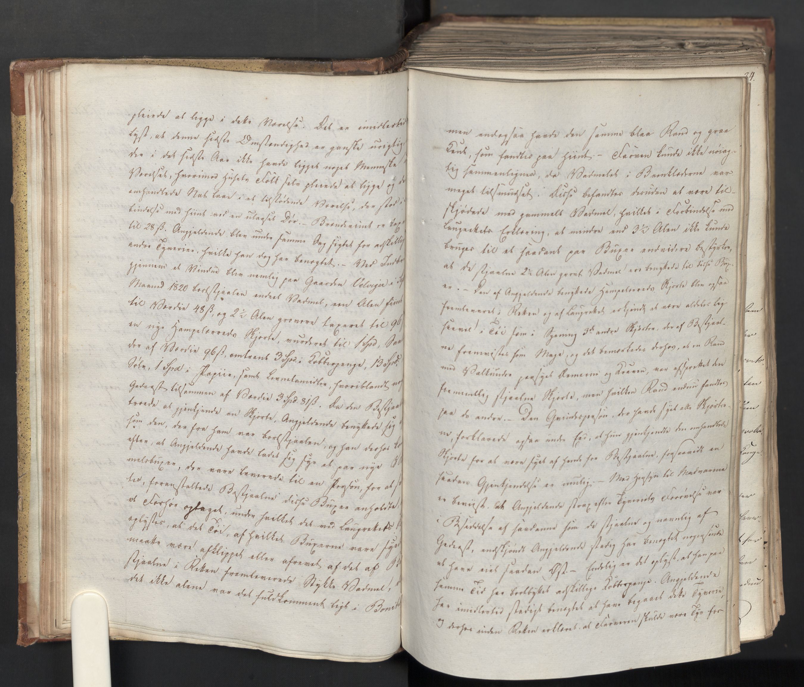Statsrådsavdelingen i Stockholm, AV/RA-S-1003/D/Da/L0066: Regjeringsinnstillinger nr. 240-449, 1830, p. 39