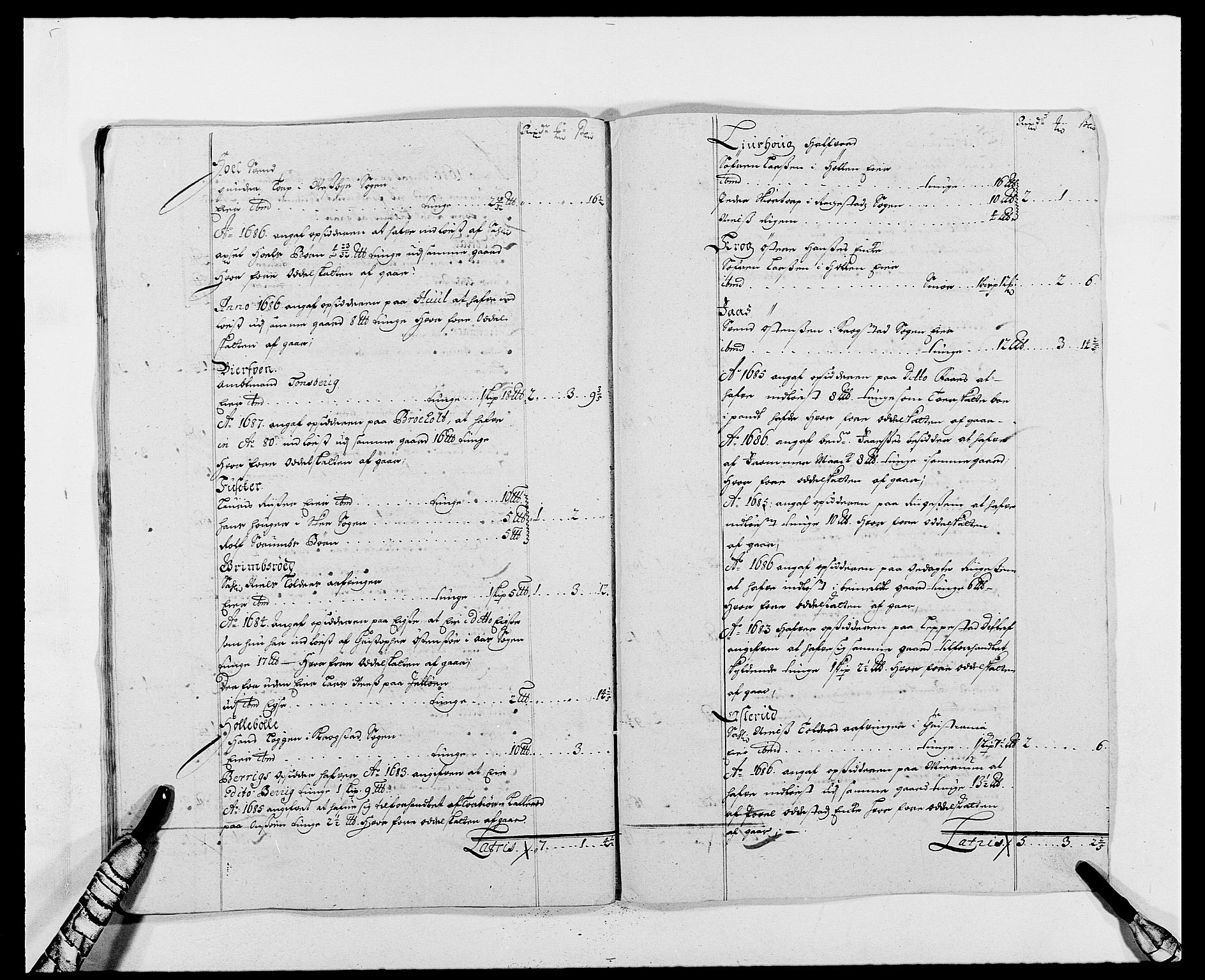 Rentekammeret inntil 1814, Reviderte regnskaper, Fogderegnskap, AV/RA-EA-4092/R02/L0106: Fogderegnskap Moss og Verne kloster, 1688-1691, p. 119