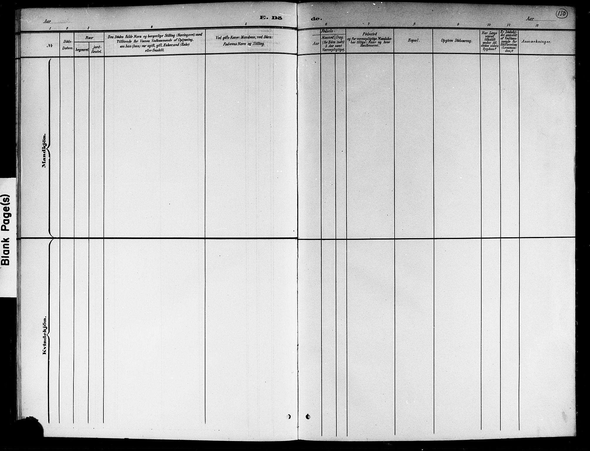 Hole kirkebøker, AV/SAKO-A-228/G/Gb/L0004: Parish register (copy) no. II 4, 1901-1916, p. 150