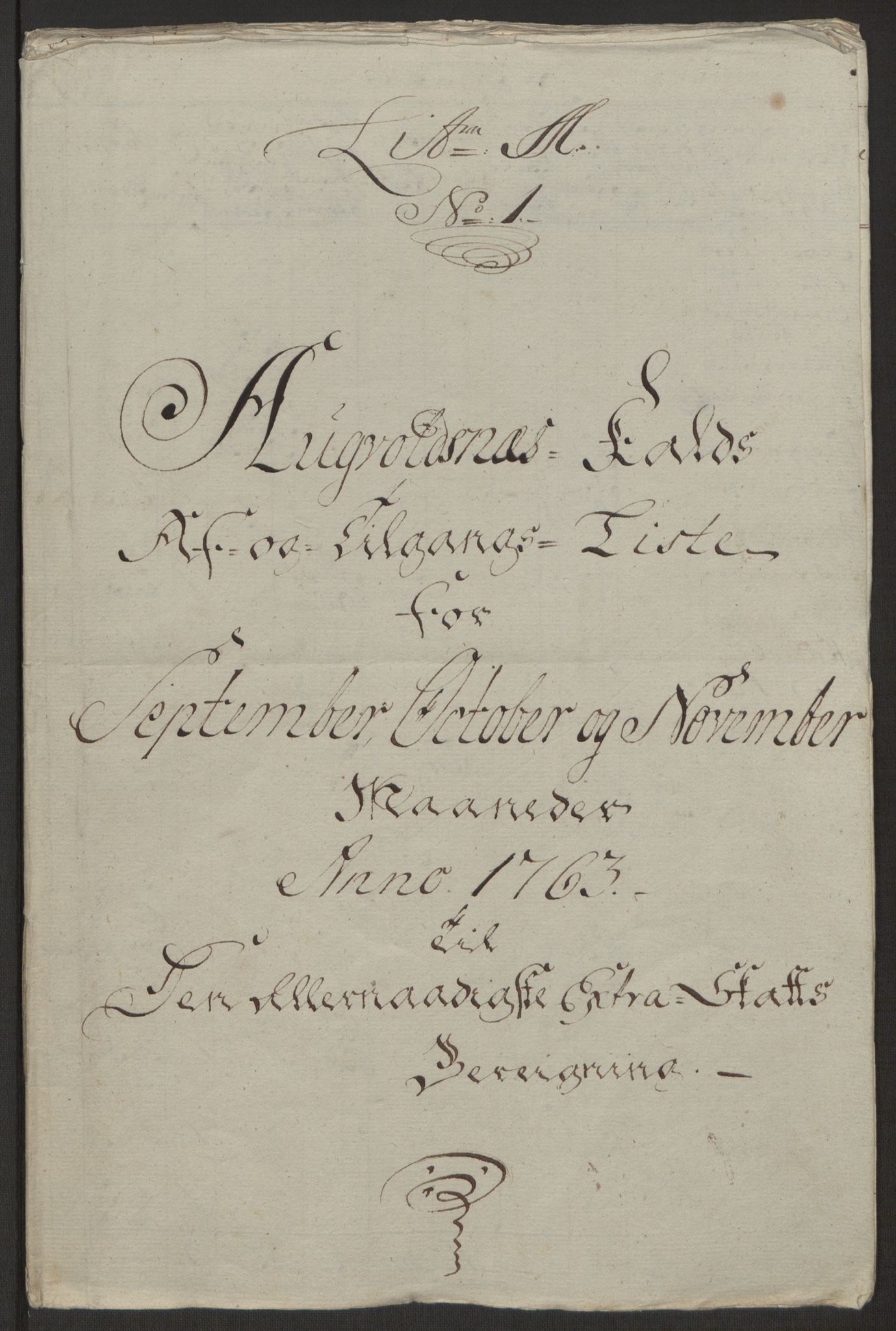 Rentekammeret inntil 1814, Realistisk ordnet avdeling, RA/EA-4070/Ol/L0016b: [Gg 10]: Ekstraskatten, 23.09.1762. Ryfylke, 1764-1768, p. 185