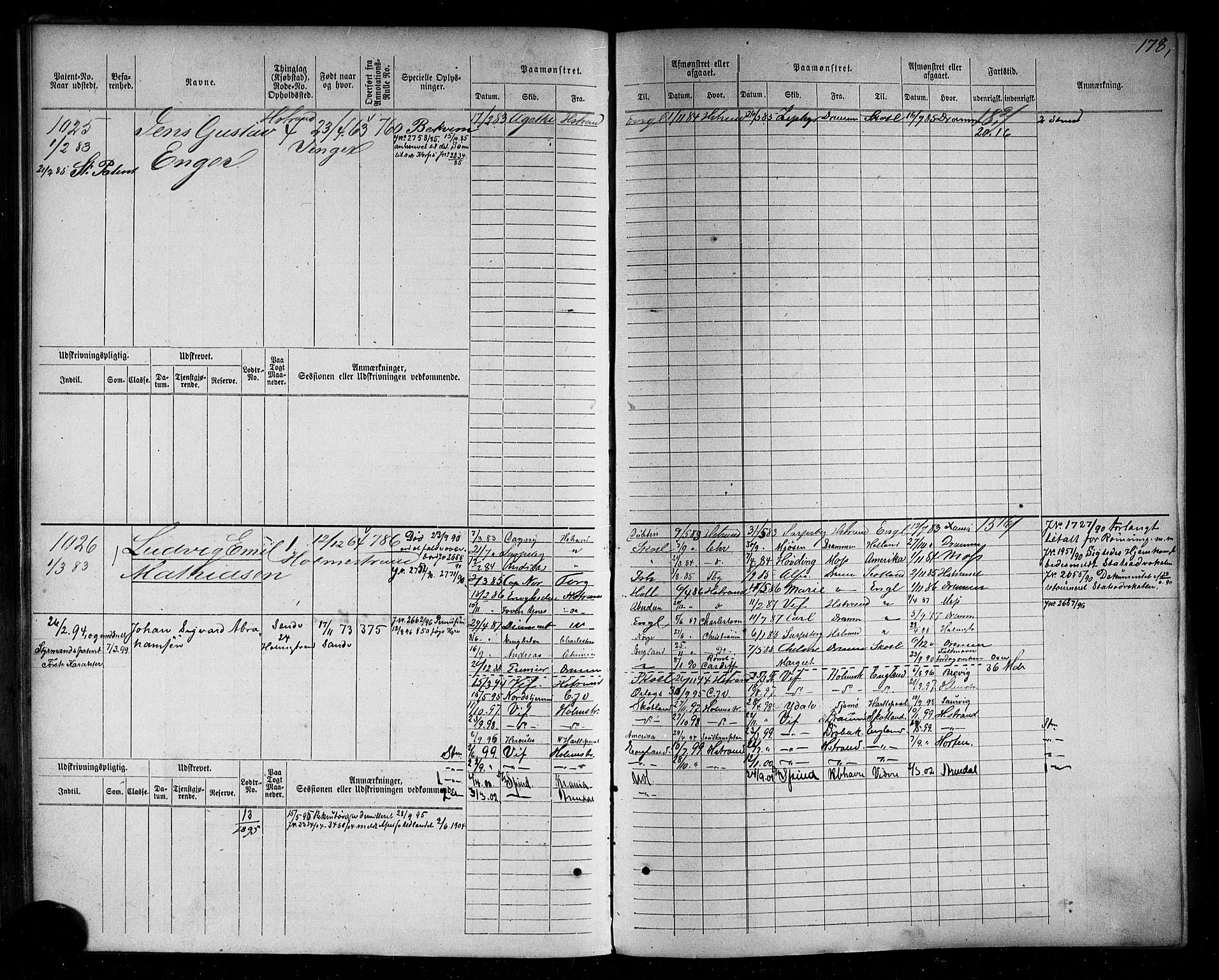 Holmestrand innrulleringskontor, AV/SAKO-A-1151/F/Fc/L0004: Hovedrulle, 1872-1913, p. 217