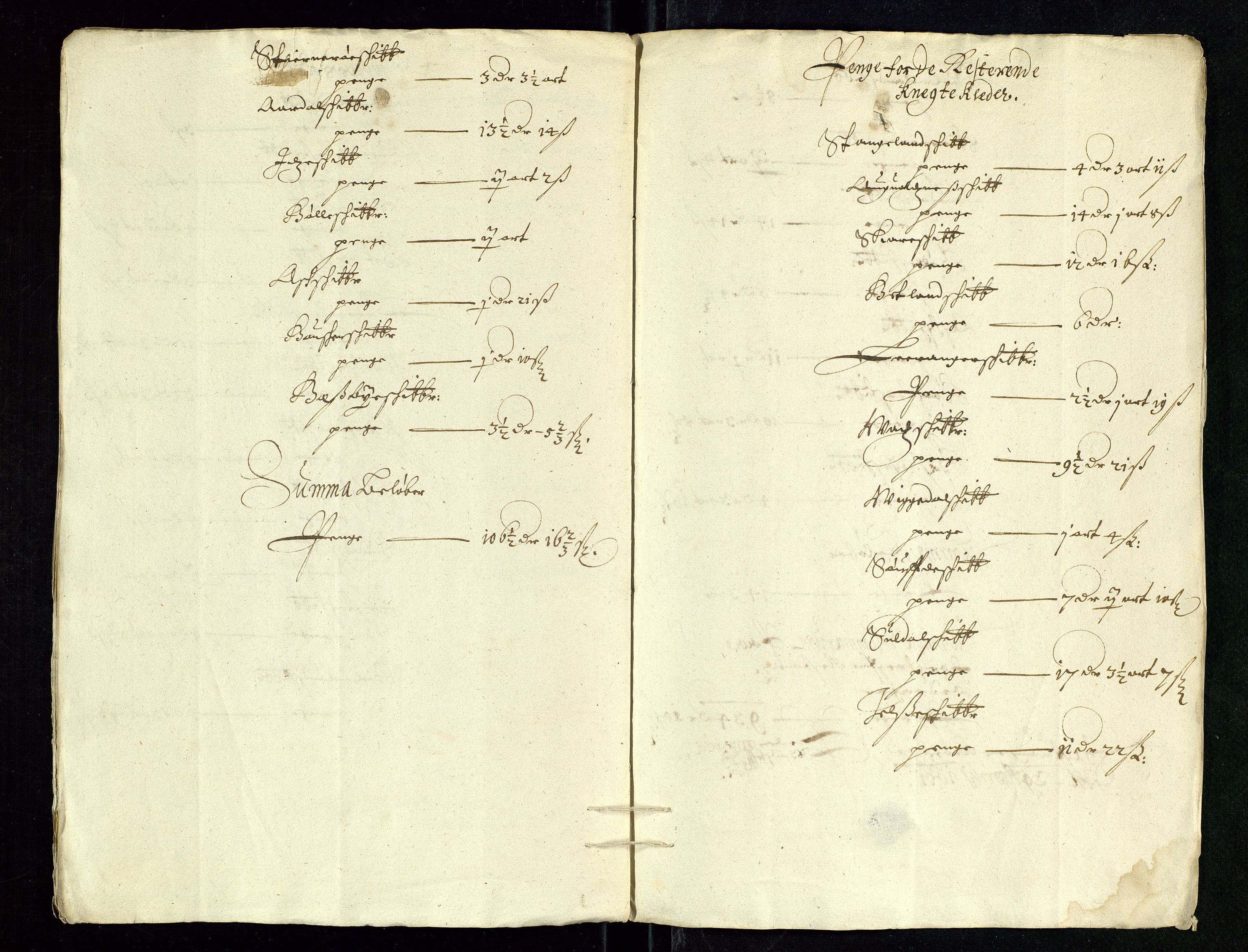 Stavanger len, AV/SAST-A-101870/Ob/L0030: Diverse, 1659-1662, p. 16