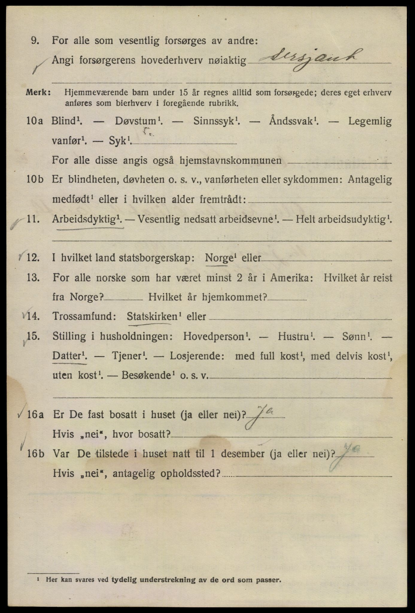 SAO, 1920 census for Kristiania, 1920, p. 209546