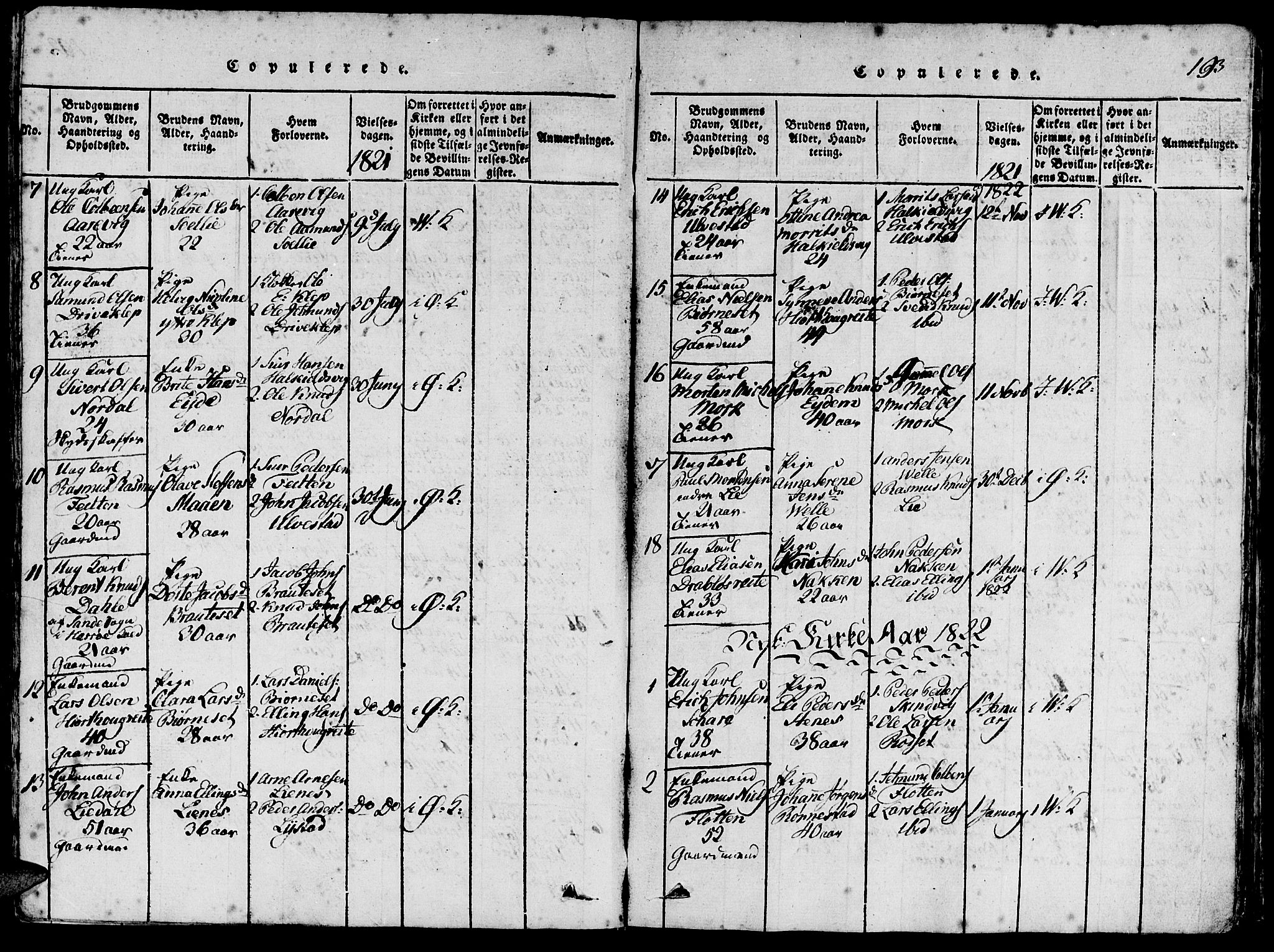 Ministerialprotokoller, klokkerbøker og fødselsregistre - Møre og Romsdal, AV/SAT-A-1454/511/L0138: Parish register (official) no. 511A05, 1817-1832, p. 193