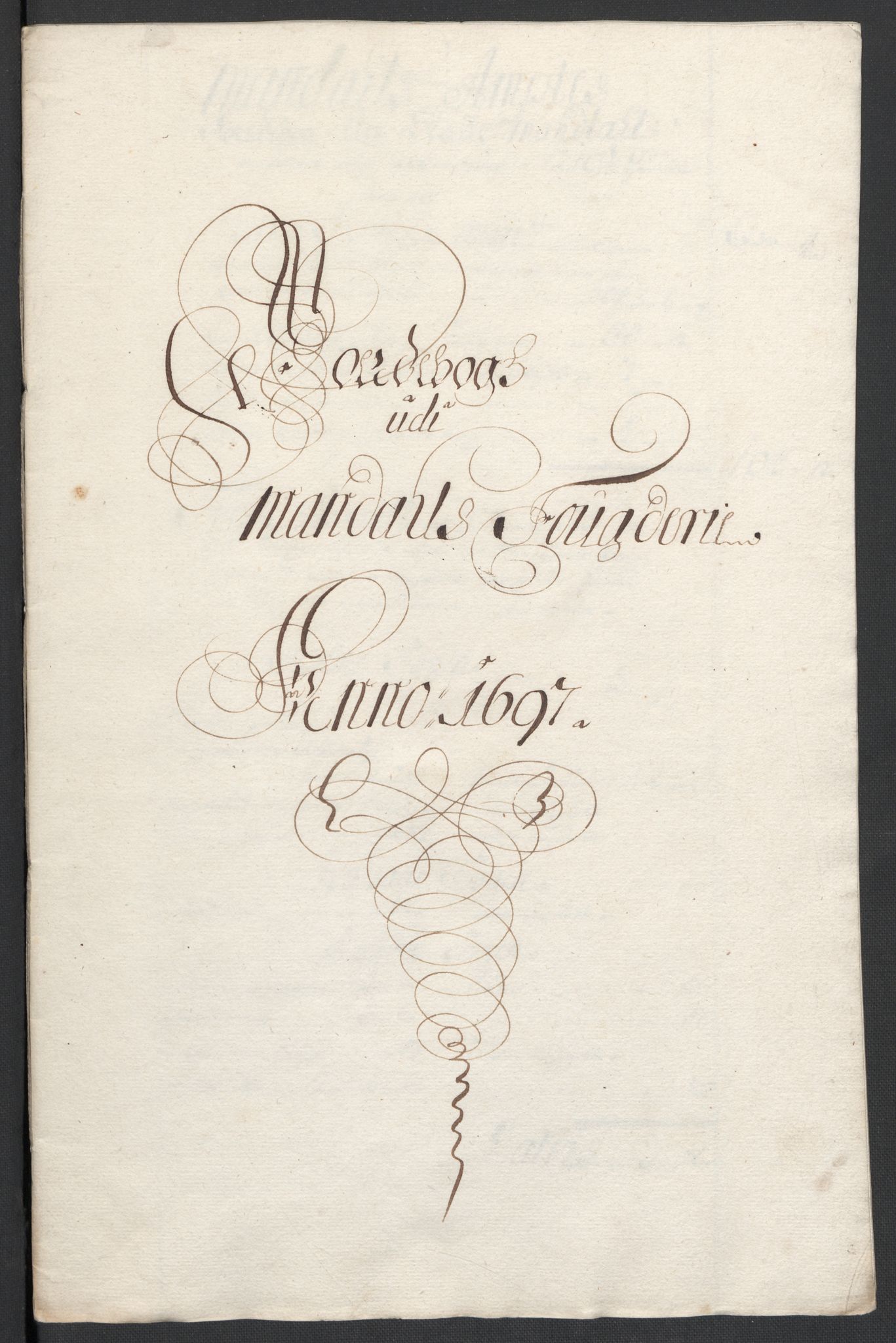 Rentekammeret inntil 1814, Reviderte regnskaper, Fogderegnskap, RA/EA-4092/R43/L2546: Fogderegnskap Lista og Mandal, 1696-1697, p. 215