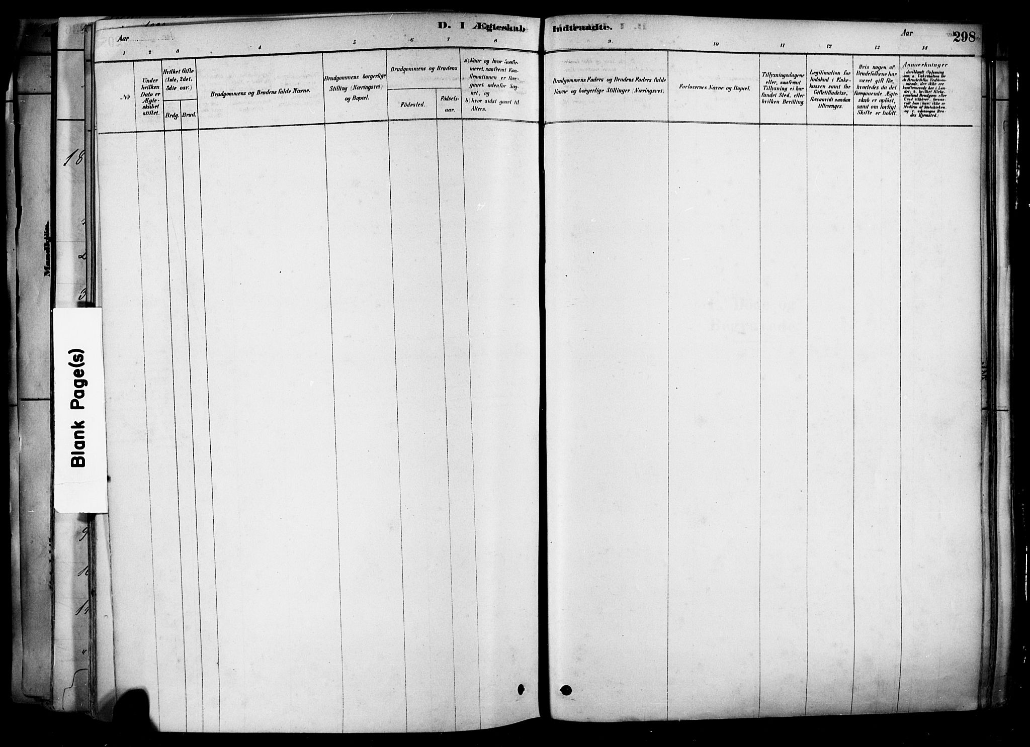 Heddal kirkebøker, SAKO/A-268/F/Fa/L0008: Parish register (official) no. I 8, 1878-1903, p. 298