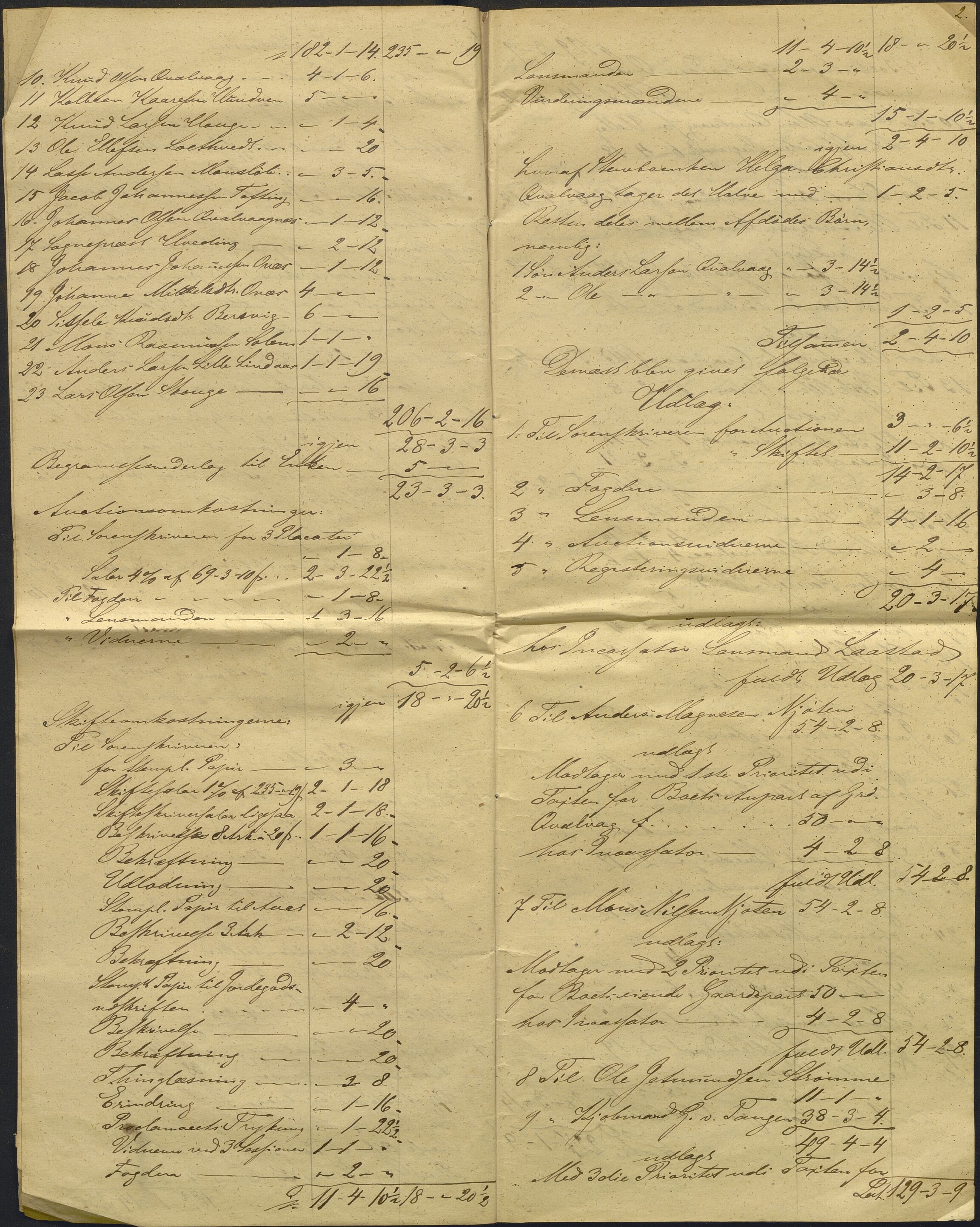 Nordhordland sorenskrivar, AV/SAB-A-2901/1/H/Hd/Hdb/L0001: Konsept til utlodningar, 1850-1852, p. 277